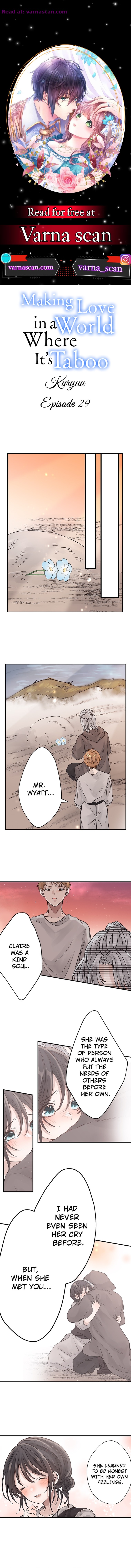 Making Love in a World Where It’s Taboo Chapter 29 - Page 1
