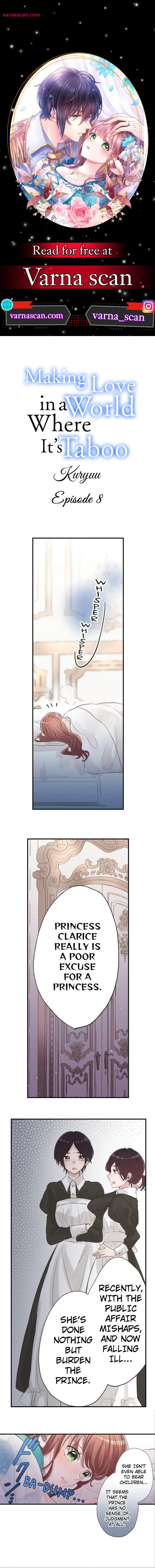 Making Love in a World Where It’s Taboo Chapter 8 - Page 1