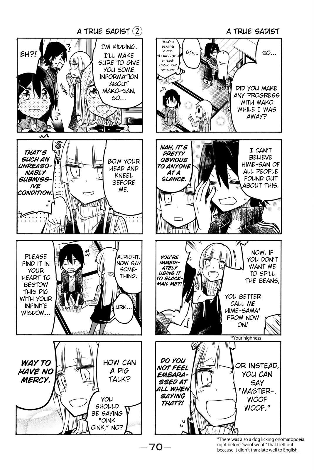 Mako-san Wa Shindemo Jiritsu Shinai Chapter 10 - Page 4