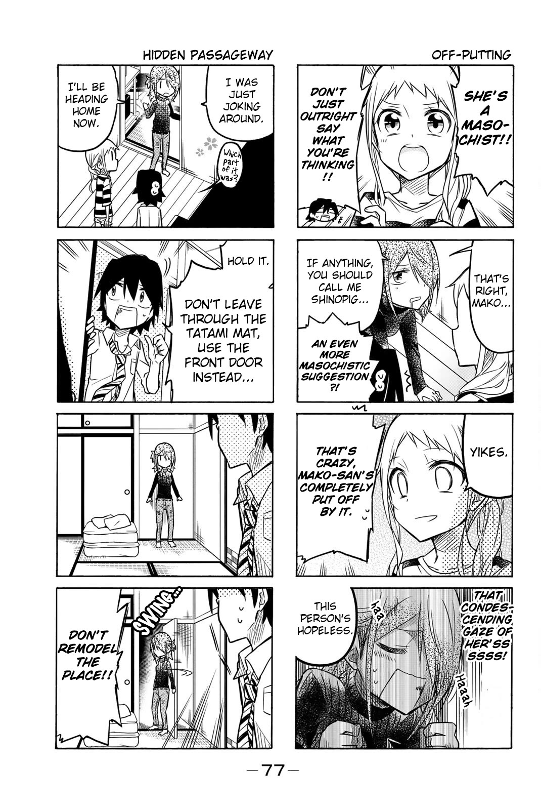 Mako-san Wa Shindemo Jiritsu Shinai Chapter 11 - Page 3