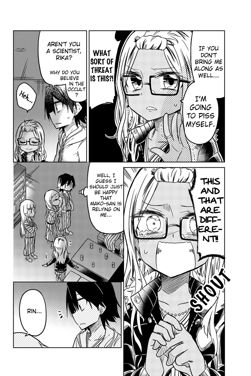Mako-san Wa Shindemo Jiritsu Shinai Chapter 19 - Page 4