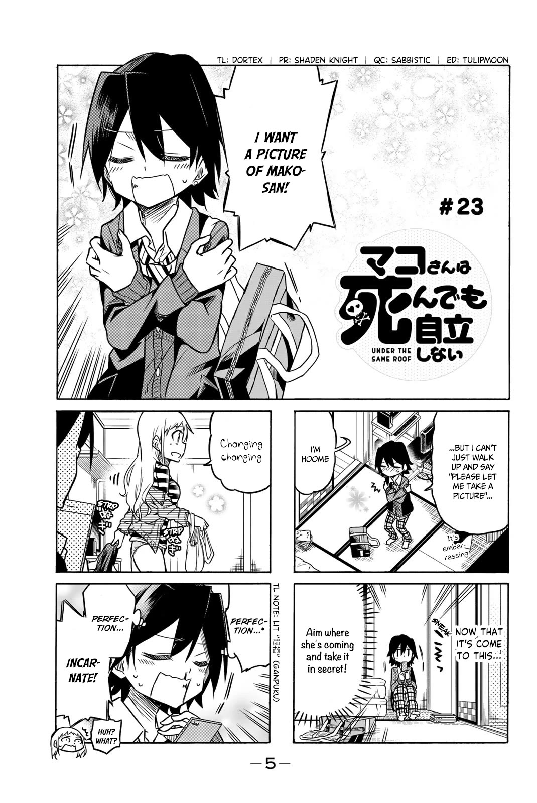 Mako-san Wa Shindemo Jiritsu Shinai Chapter 23 - Page 6