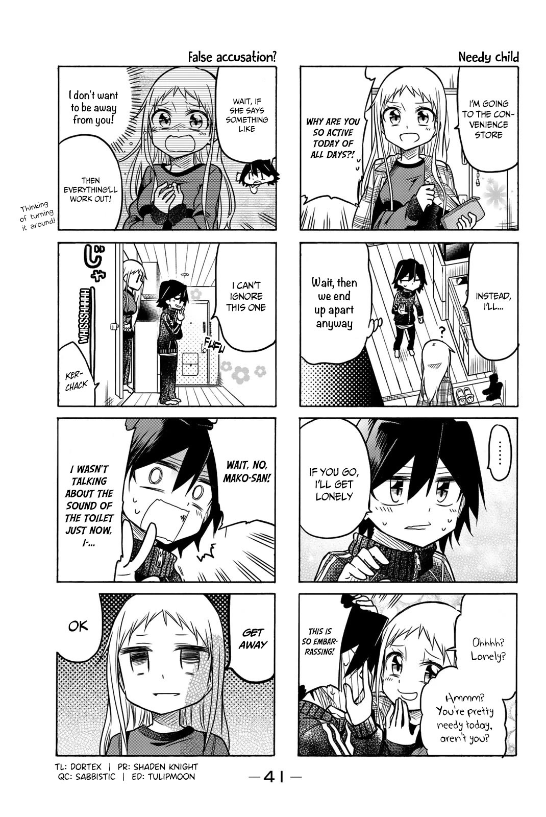 Mako-san Wa Shindemo Jiritsu Shinai Chapter 28 - Page 4