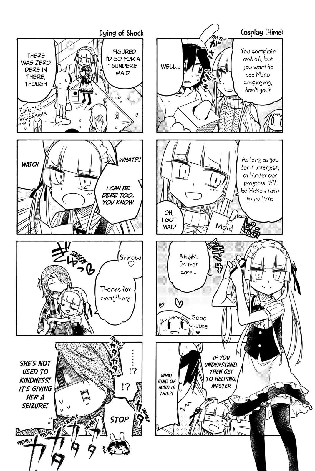 Mako-san Wa Shindemo Jiritsu Shinai Chapter 37 - Page 3