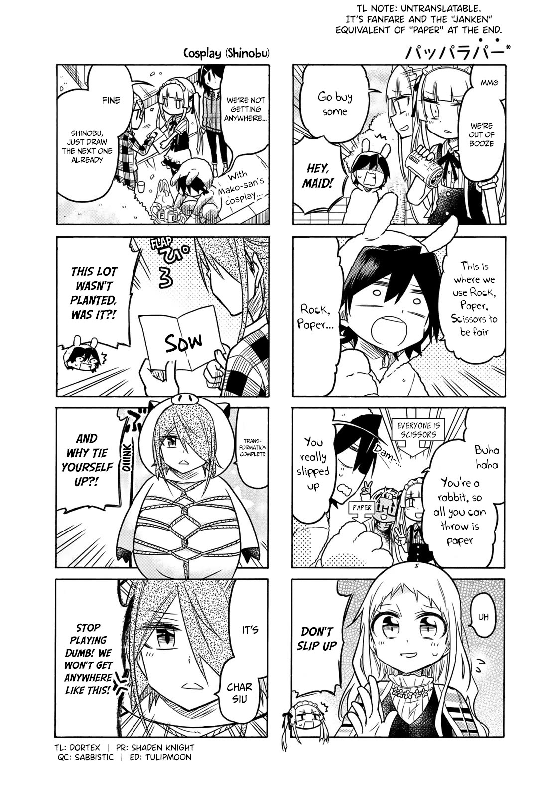 Mako-san Wa Shindemo Jiritsu Shinai Chapter 37 - Page 4