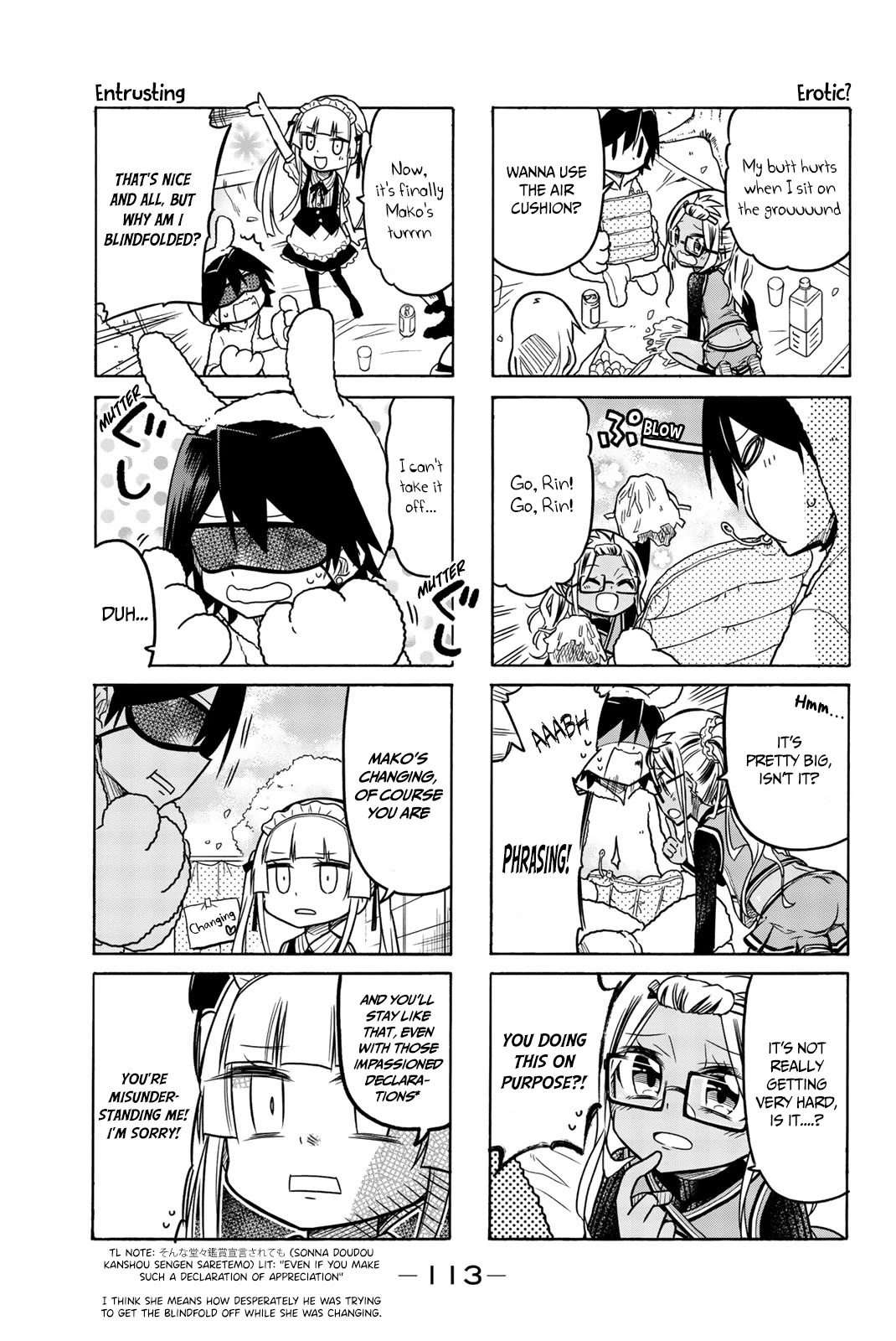 Mako-san Wa Shindemo Jiritsu Shinai Chapter 38 - Page 4