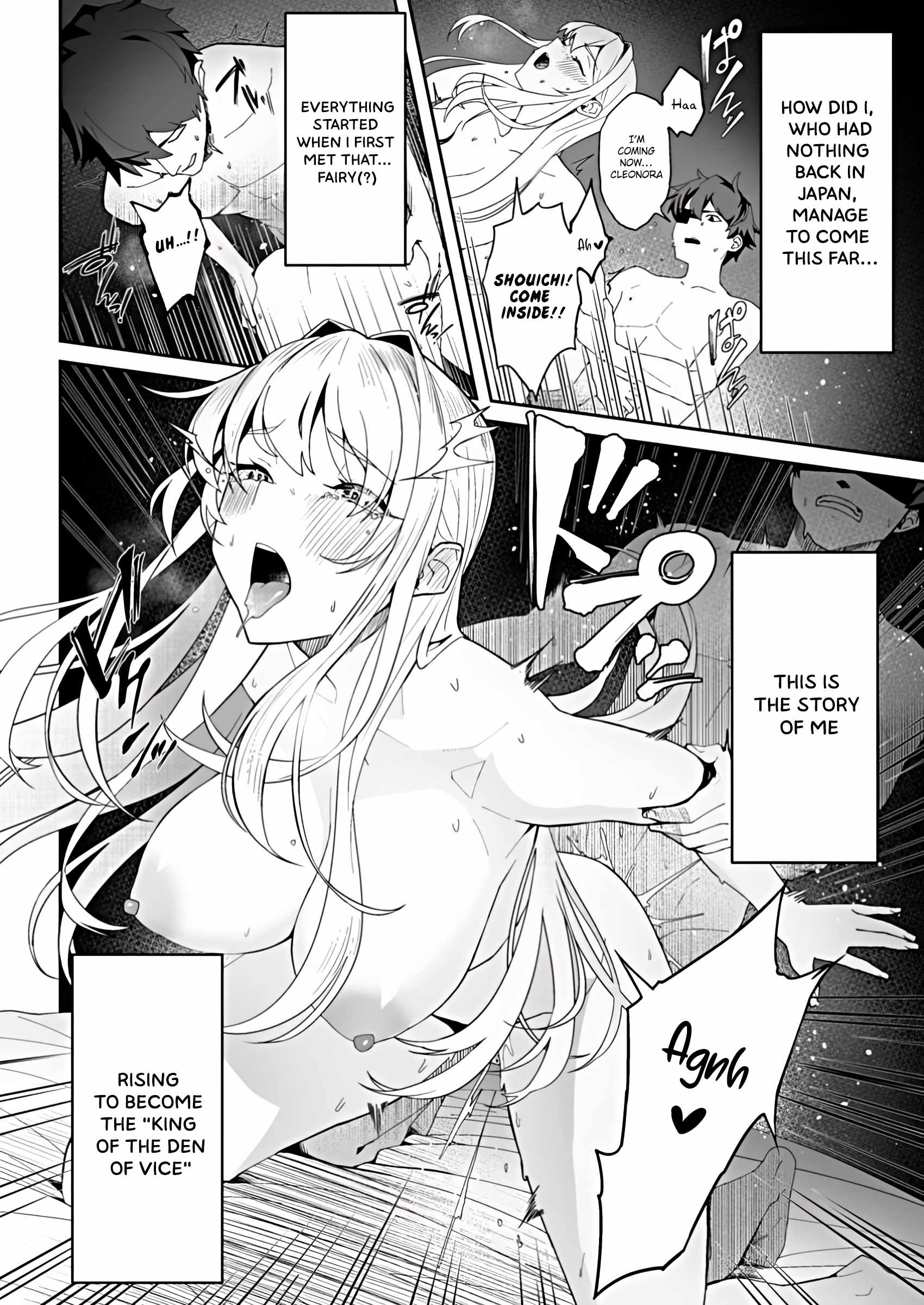 Makutsu no Ou ~Yomei Ikkagetsu no Doutei, Mahou Shoujo Harem o Kizuite Ou e Kunrinsu~ Chapter 1 - Page 2