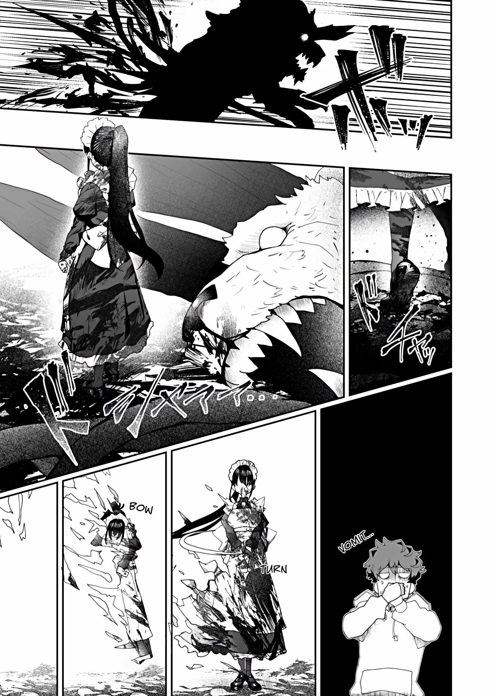 Makutsu no Ou ~Yomei Ikkagetsu no Doutei, Mahou Shoujo Harem o Kizuite Ou e Kunrinsu~ Chapter 1 - Page 23