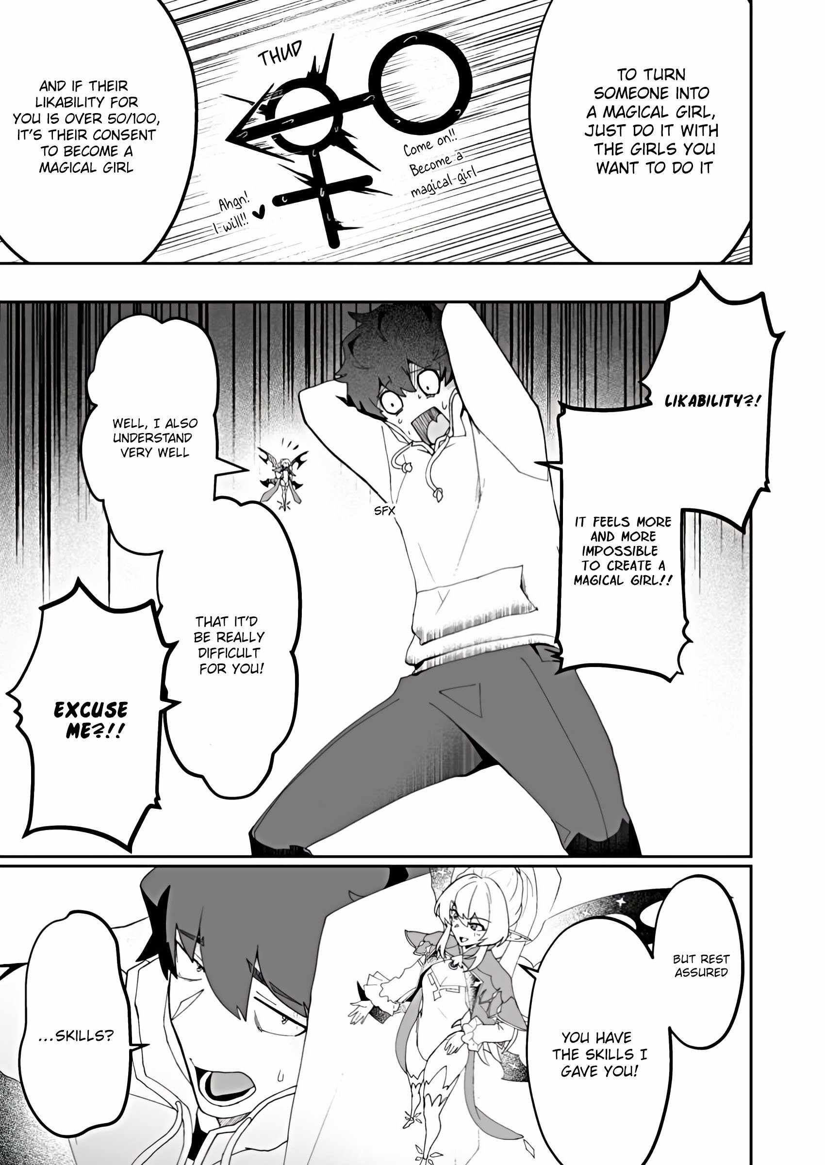 Makutsu no Ou ~Yomei Ikkagetsu no Doutei, Mahou Shoujo Harem o Kizuite Ou e Kunrinsu~ Chapter 1 - Page 27