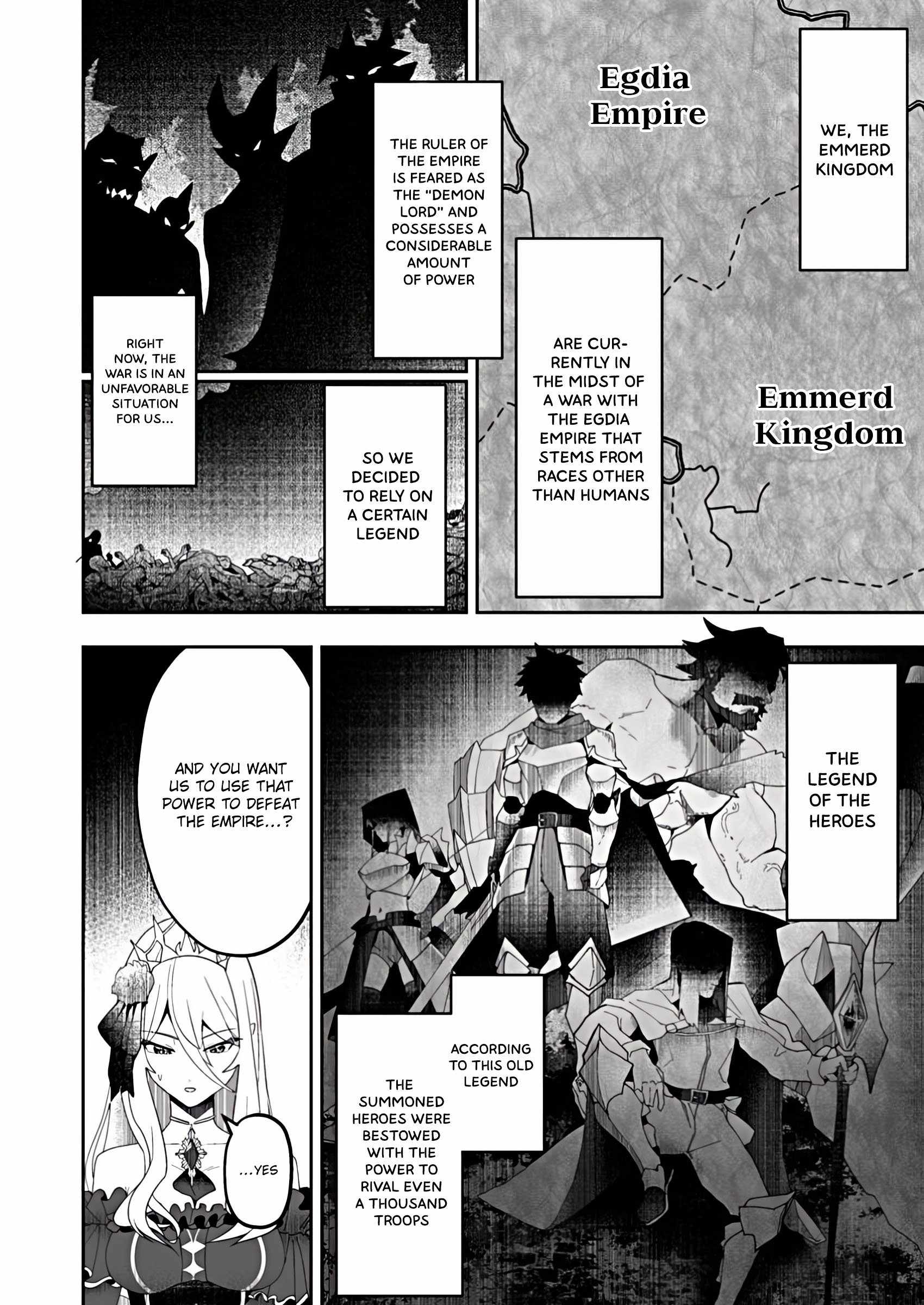Makutsu no Ou ~Yomei Ikkagetsu no Doutei, Mahou Shoujo Harem o Kizuite Ou e Kunrinsu~ Chapter 1 - Page 8