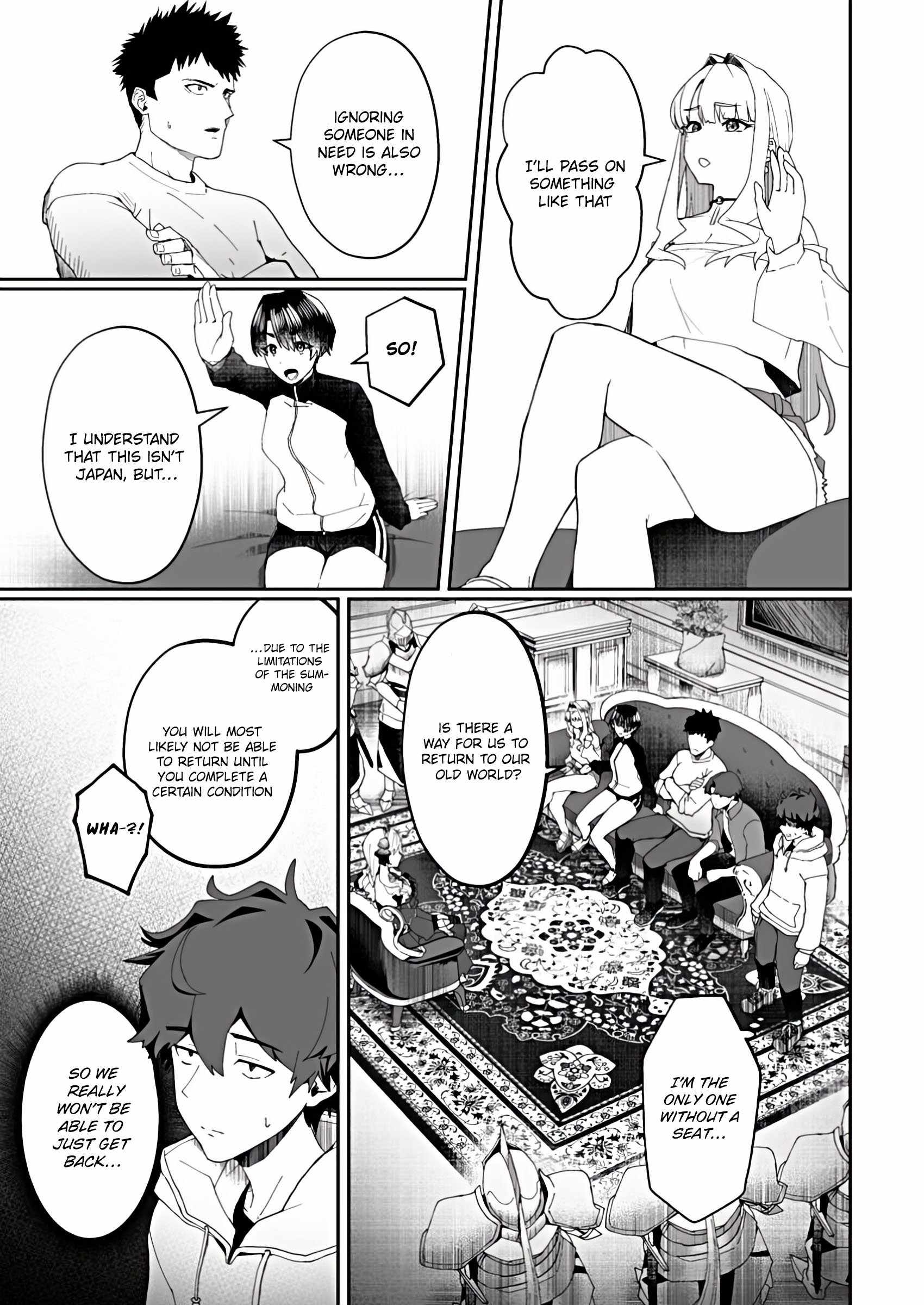 Makutsu no Ou ~Yomei Ikkagetsu no Doutei, Mahou Shoujo Harem o Kizuite Ou e Kunrinsu~ Chapter 1 - Page 9