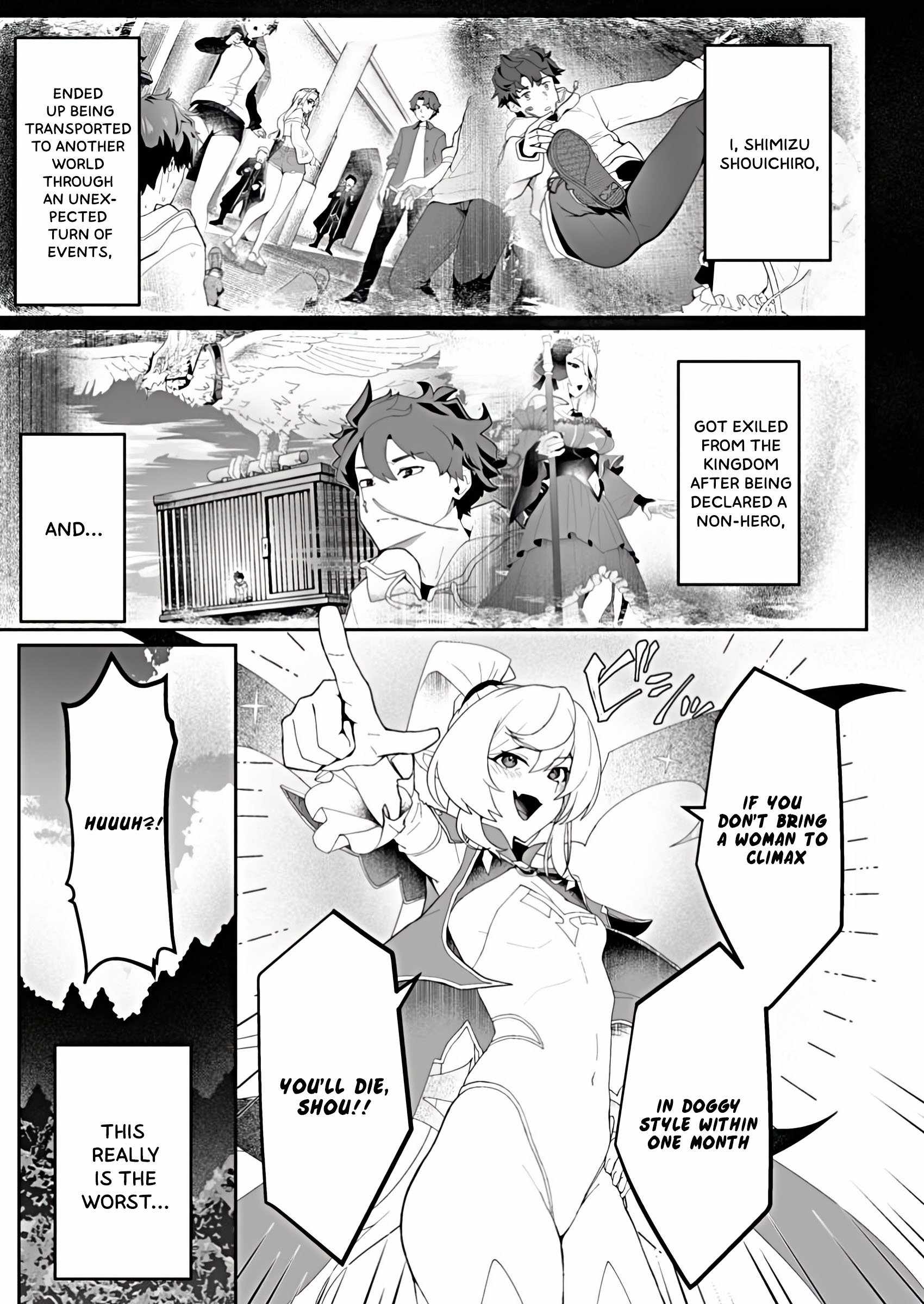 Makutsu no Ou ~Yomei Ikkagetsu no Doutei, Mahou Shoujo Harem o Kizuite Ou e Kunrinsu~ Chapter 2 - Page 1