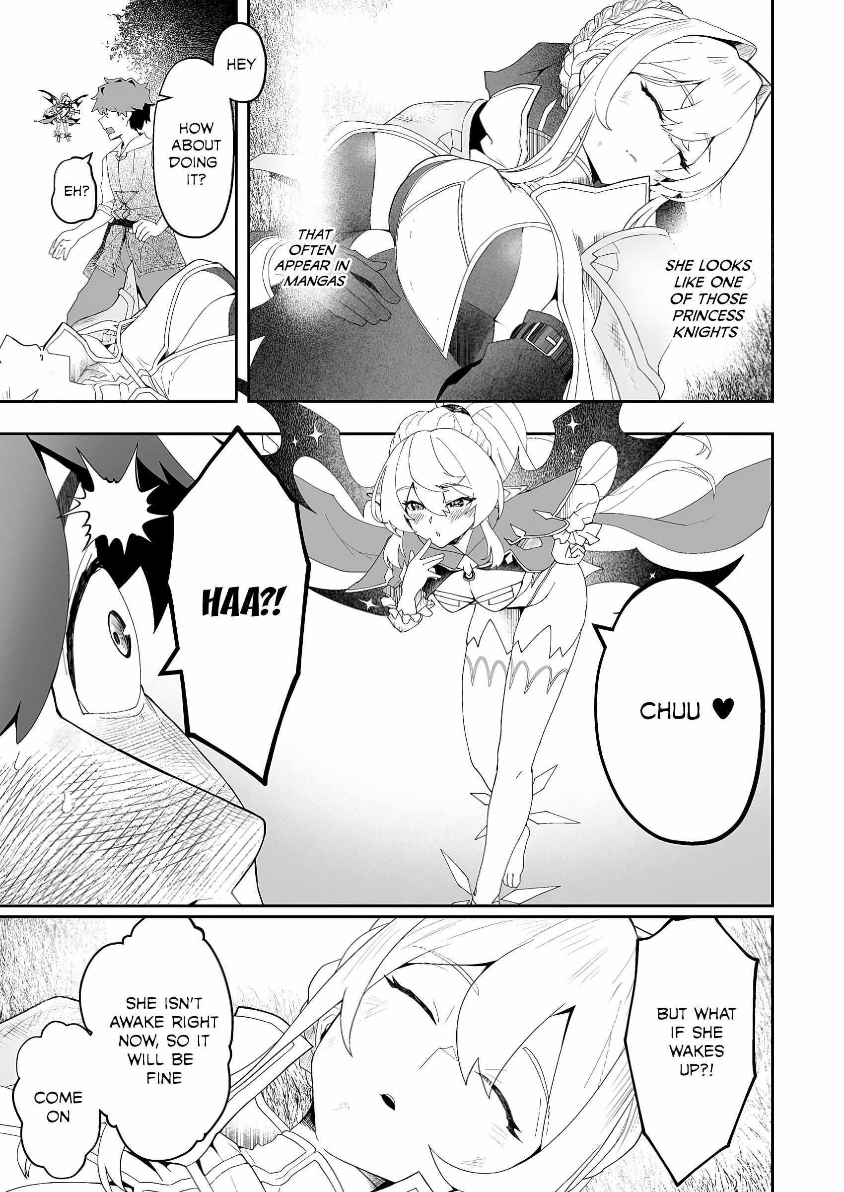 Makutsu no Ou ~Yomei Ikkagetsu no Doutei, Mahou Shoujo Harem o Kizuite Ou e Kunrinsu~ Chapter 3 - Page 11