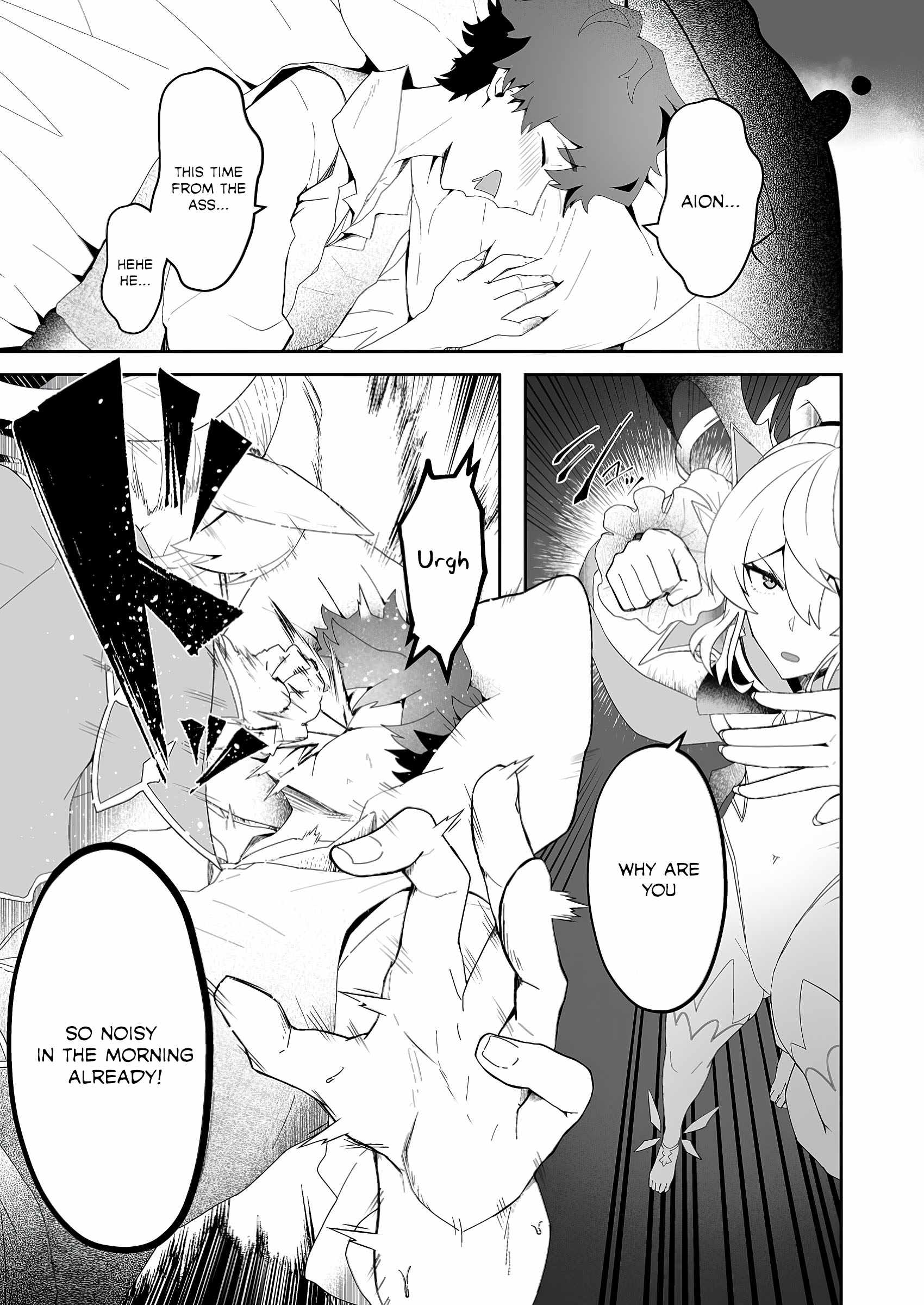 Makutsu no Ou ~Yomei Ikkagetsu no Doutei, Mahou Shoujo Harem o Kizuite Ou e Kunrinsu~ Chapter 3 - Page 3