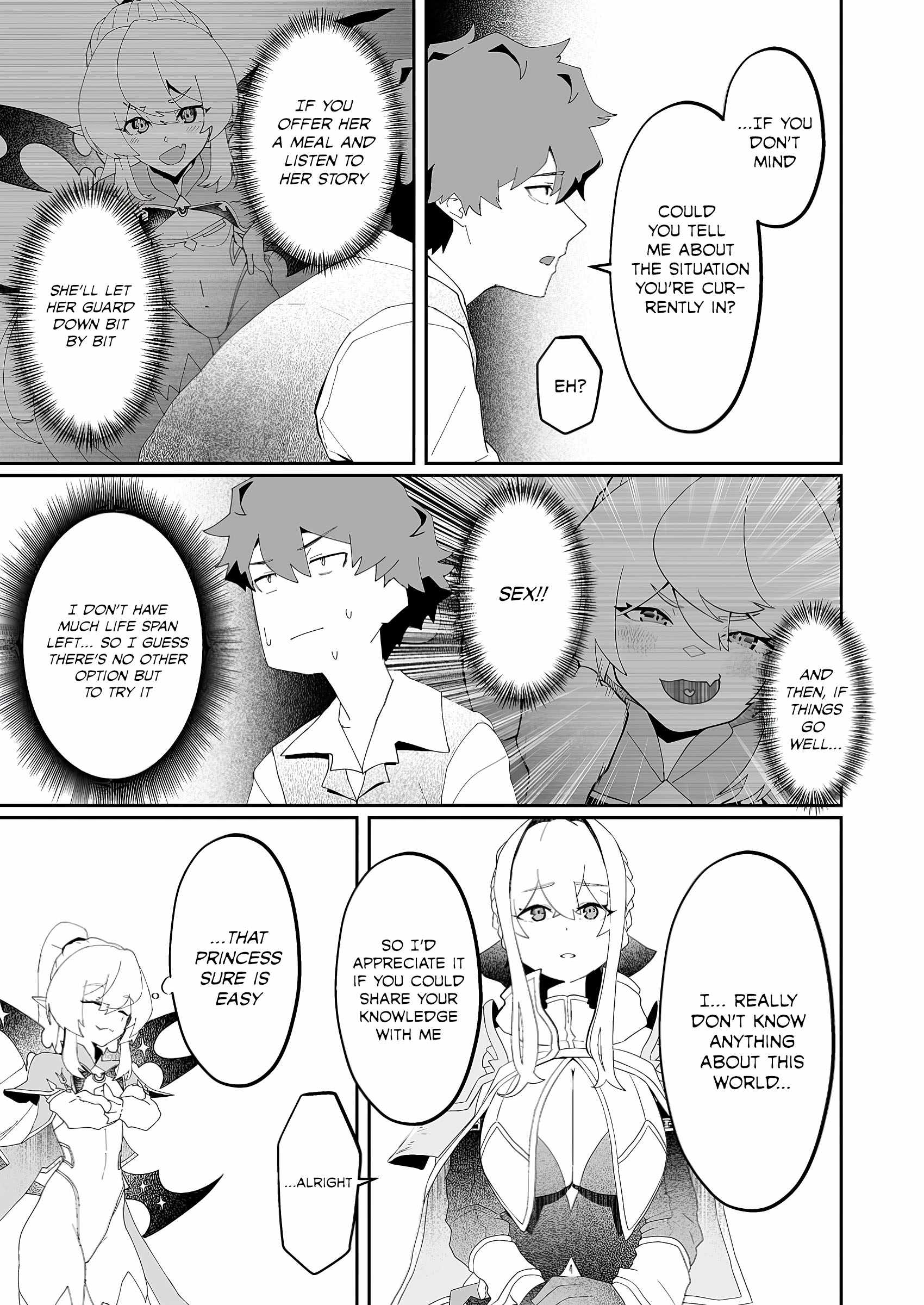 Makutsu no Ou ~Yomei Ikkagetsu no Doutei, Mahou Shoujo Harem o Kizuite Ou e Kunrinsu~ Chapter 3 - Page 23