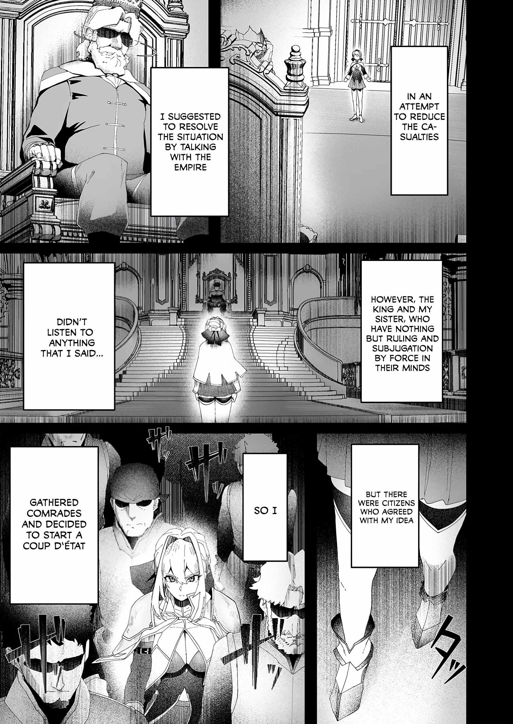 Makutsu no Ou ~Yomei Ikkagetsu no Doutei, Mahou Shoujo Harem o Kizuite Ou e Kunrinsu~ Chapter 3 - Page 27