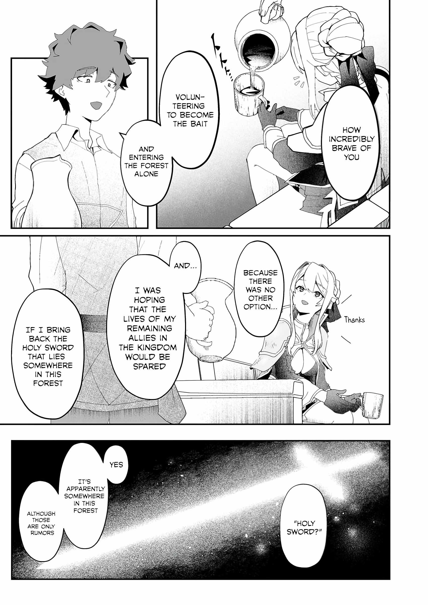 Makutsu no Ou ~Yomei Ikkagetsu no Doutei, Mahou Shoujo Harem o Kizuite Ou e Kunrinsu~ Chapter 3 - Page 29