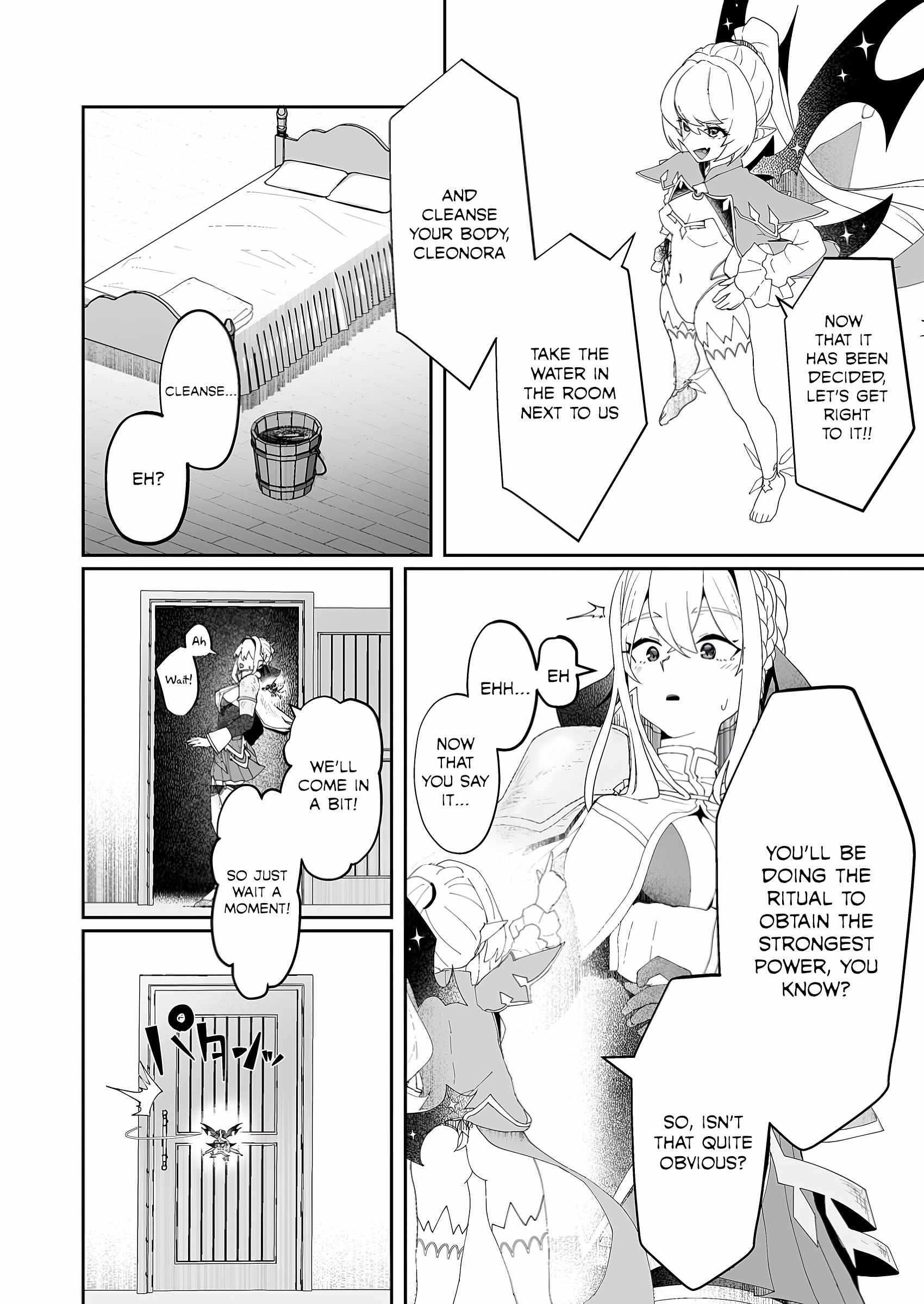 Makutsu no Ou ~Yomei Ikkagetsu no Doutei, Mahou Shoujo Harem o Kizuite Ou e Kunrinsu~ Chapter 3 - Page 34