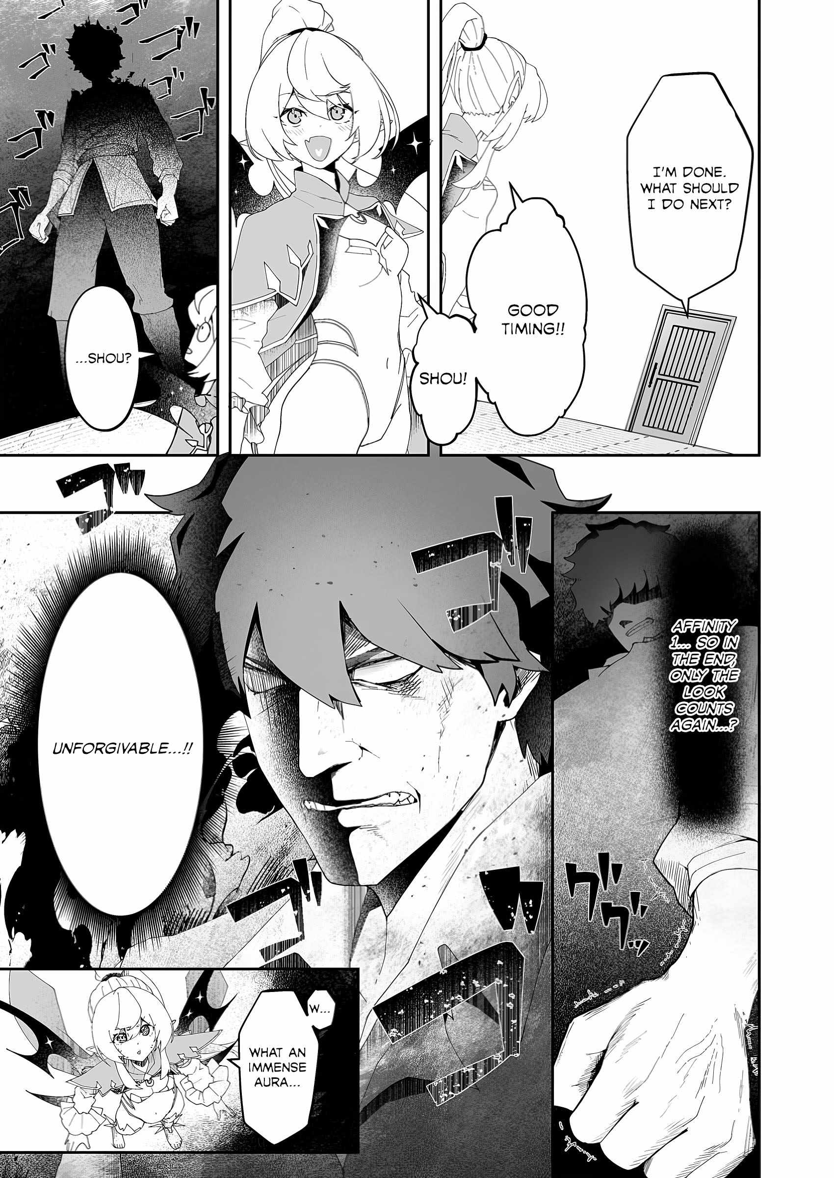Makutsu no Ou ~Yomei Ikkagetsu no Doutei, Mahou Shoujo Harem o Kizuite Ou e Kunrinsu~ Chapter 3 - Page 39