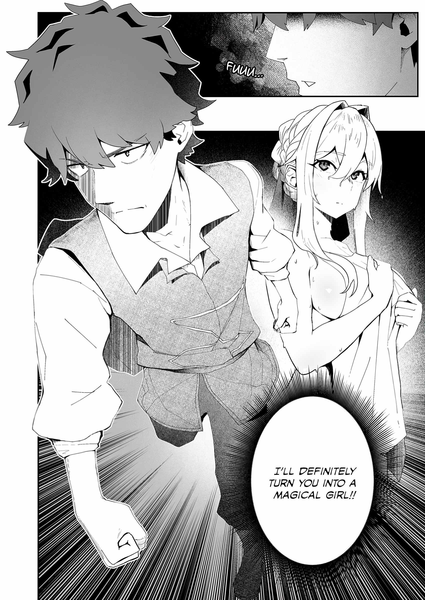 Makutsu no Ou ~Yomei Ikkagetsu no Doutei, Mahou Shoujo Harem o Kizuite Ou e Kunrinsu~ Chapter 3 - Page 40