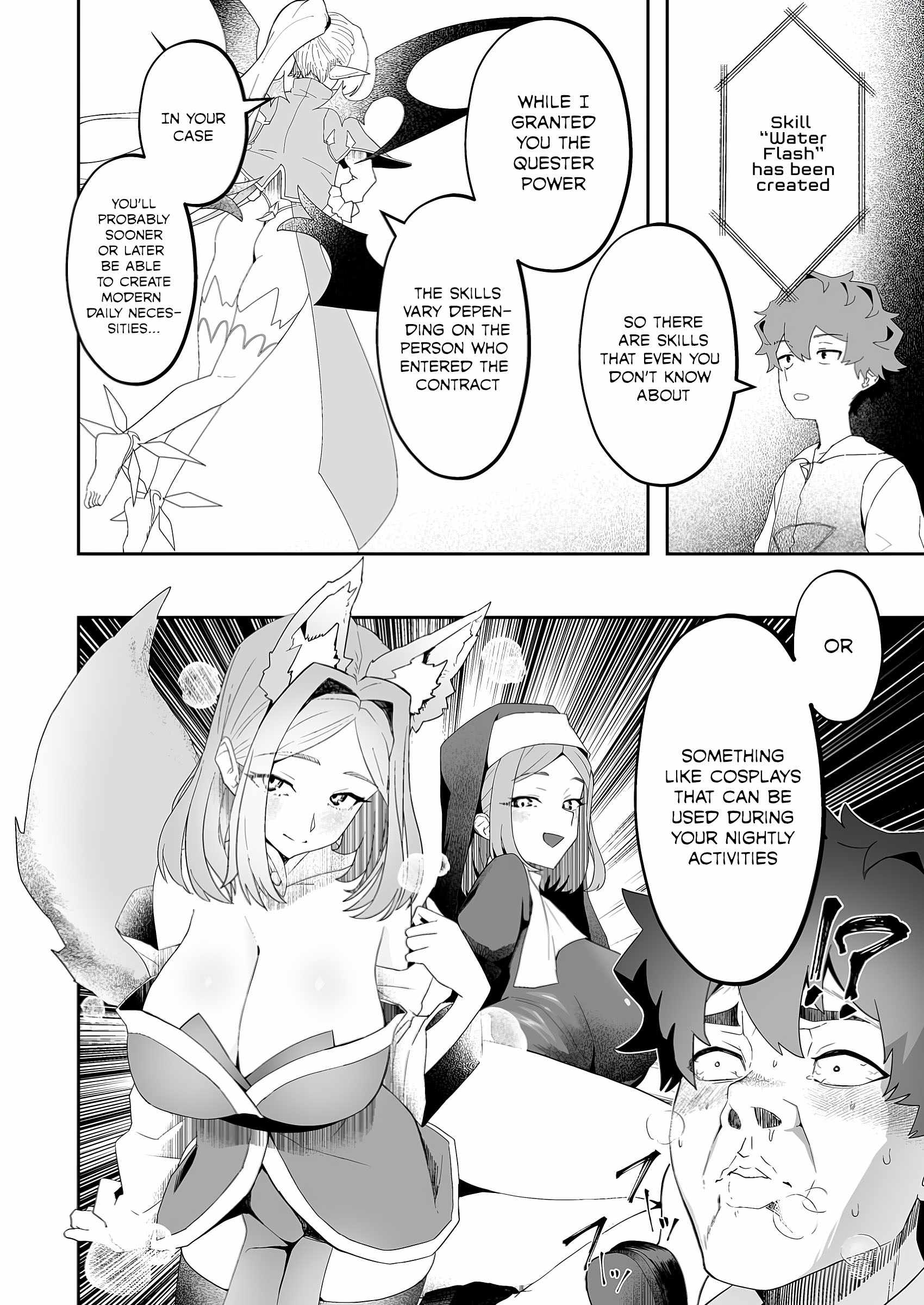Makutsu no Ou ~Yomei Ikkagetsu no Doutei, Mahou Shoujo Harem o Kizuite Ou e Kunrinsu~ Chapter 3 - Page 8