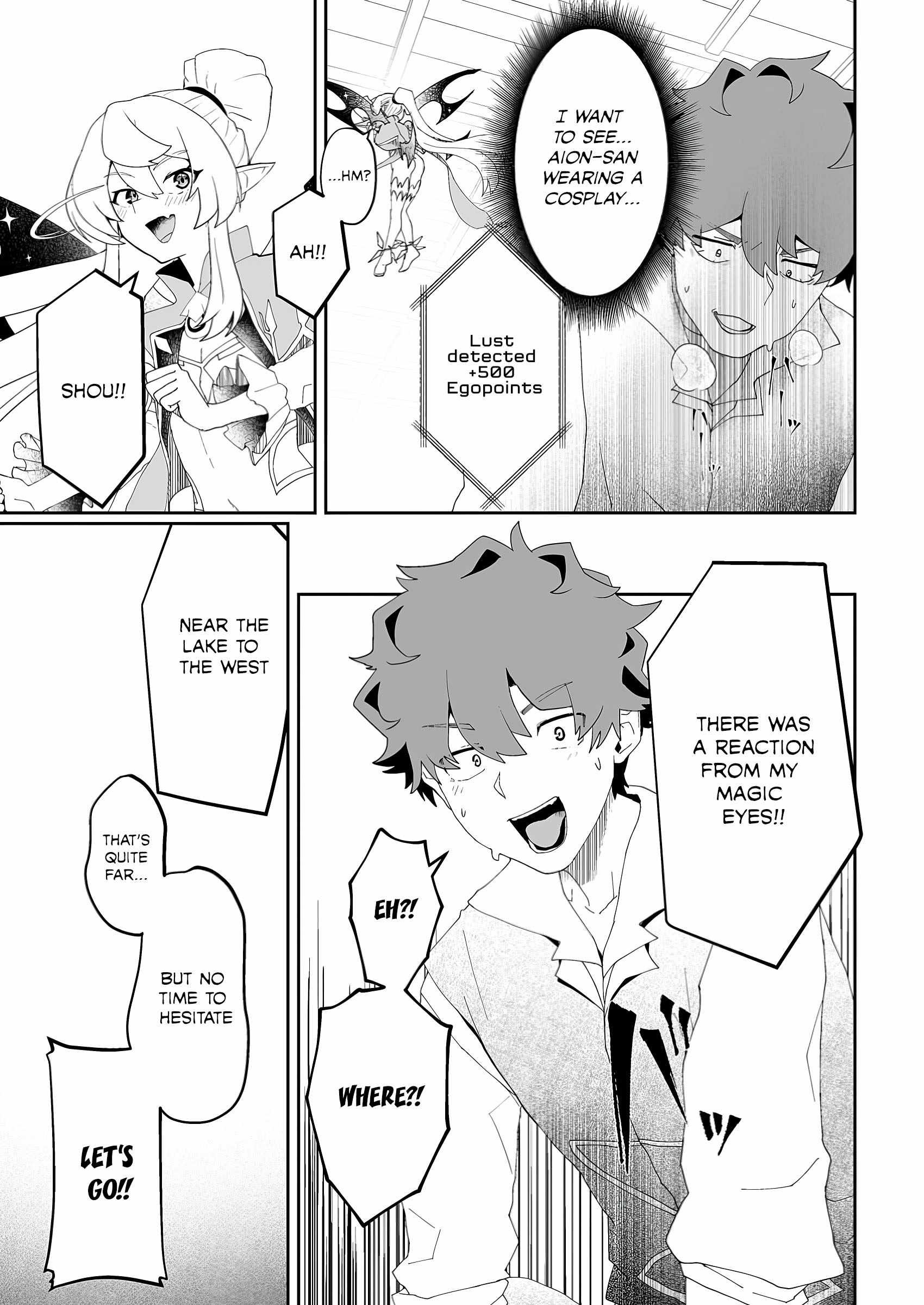 Makutsu no Ou ~Yomei Ikkagetsu no Doutei, Mahou Shoujo Harem o Kizuite Ou e Kunrinsu~ Chapter 3 - Page 9