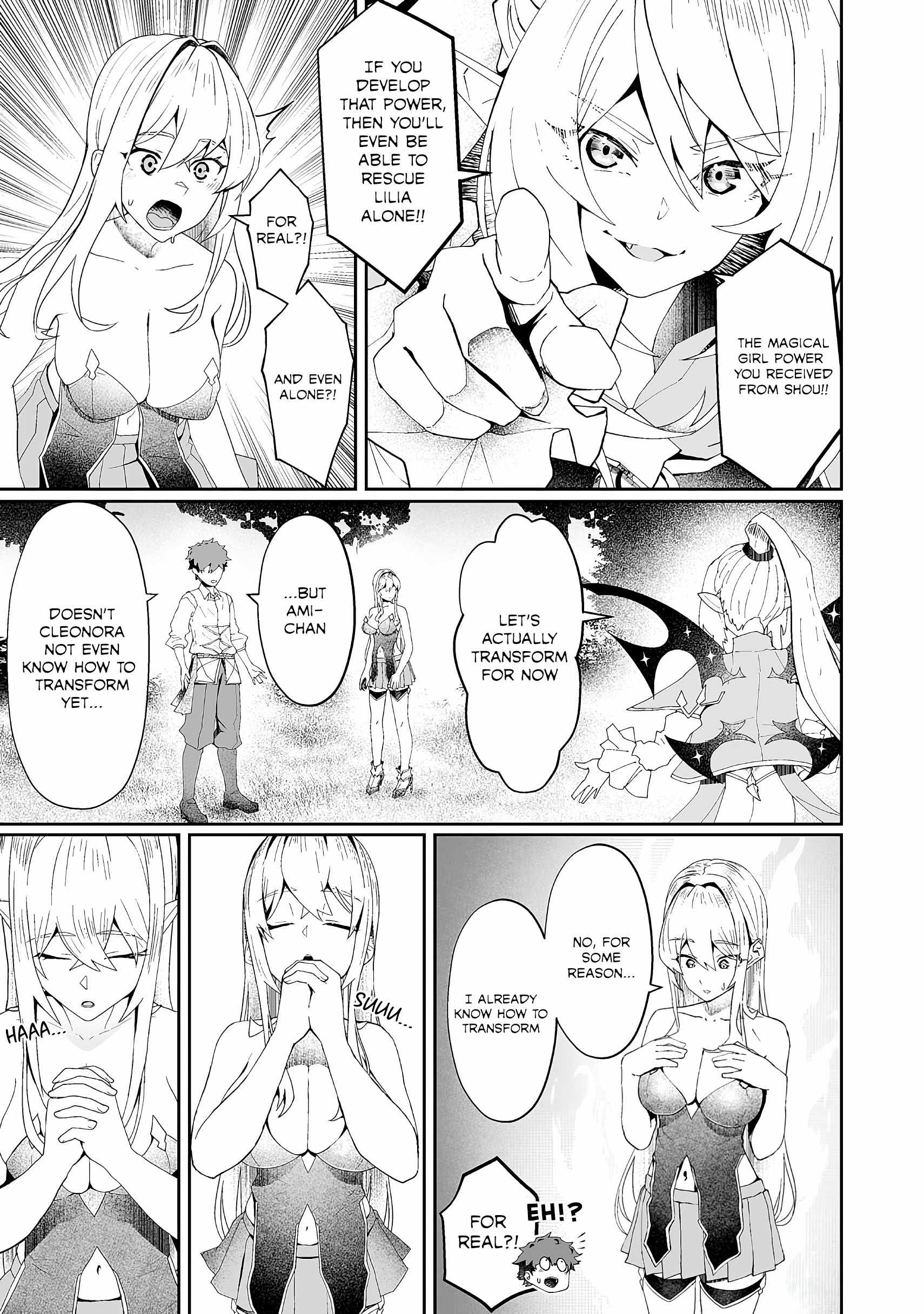 Makutsu no Ou ~Yomei Ikkagetsu no Doutei, Mahou Shoujo Harem o Kizuite Ou e Kunrinsu~ Chapter 4 - Page 29