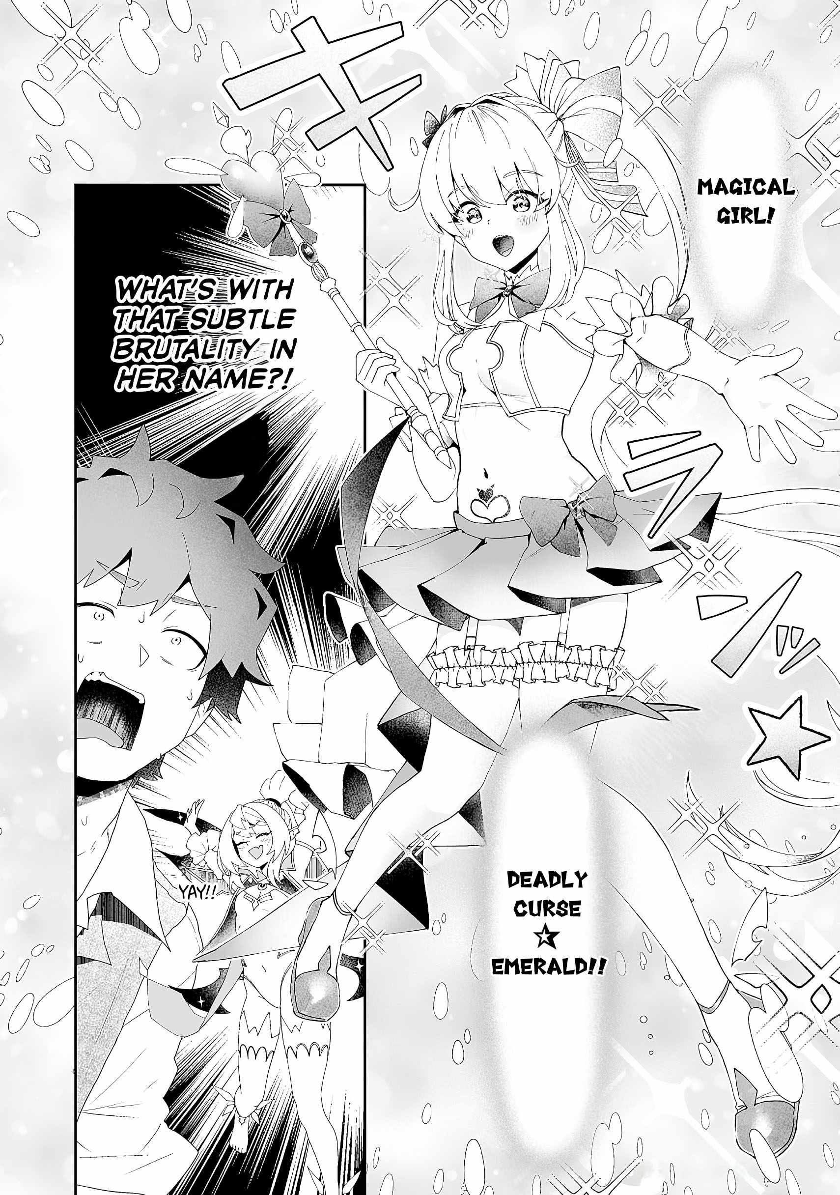 Makutsu no Ou ~Yomei Ikkagetsu no Doutei, Mahou Shoujo Harem o Kizuite Ou e Kunrinsu~ Chapter 4 - Page 32