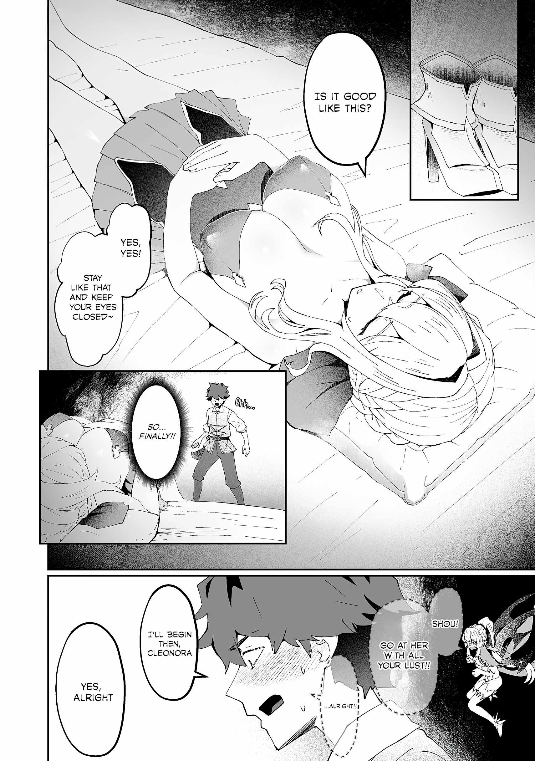 Makutsu no Ou ~Yomei Ikkagetsu no Doutei, Mahou Shoujo Harem o Kizuite Ou e Kunrinsu~ Chapter 4 - Page 6