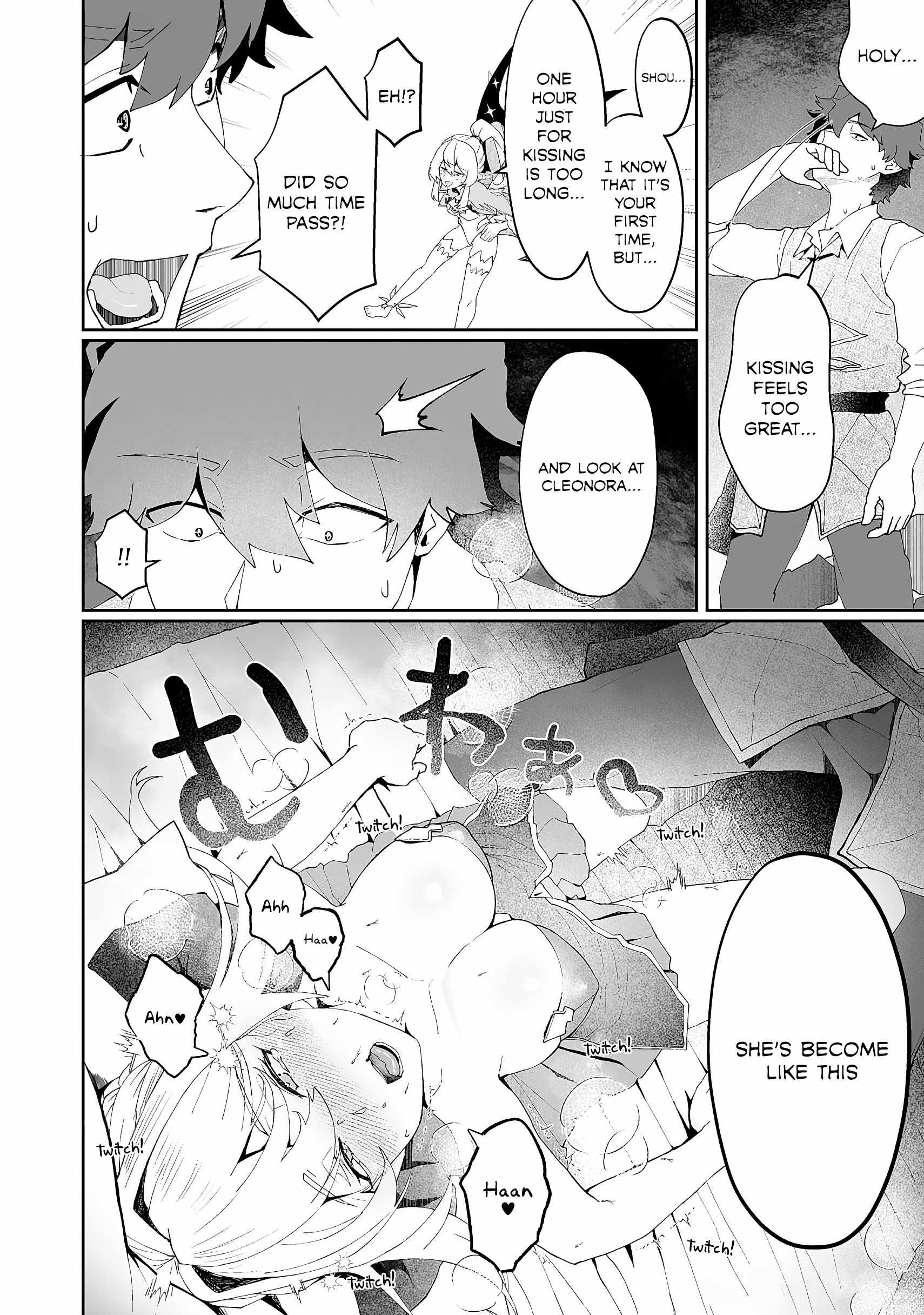 Makutsu no Ou ~Yomei Ikkagetsu no Doutei, Mahou Shoujo Harem o Kizuite Ou e Kunrinsu~ Chapter 4 - Page 10