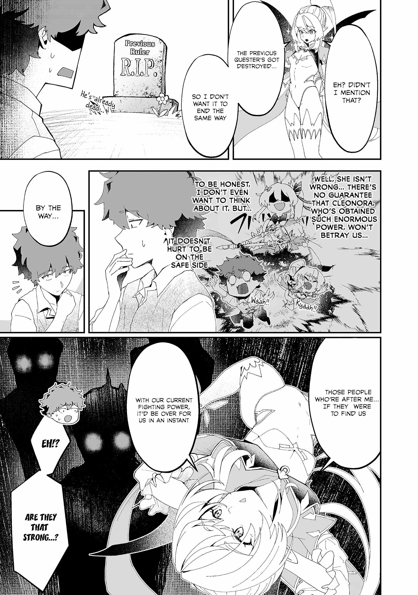 Makutsu no Ou ~Yomei Ikkagetsu no Doutei, Mahou Shoujo Harem o Kizuite Ou e Kunrinsu~ Chapter 5 - Page 15