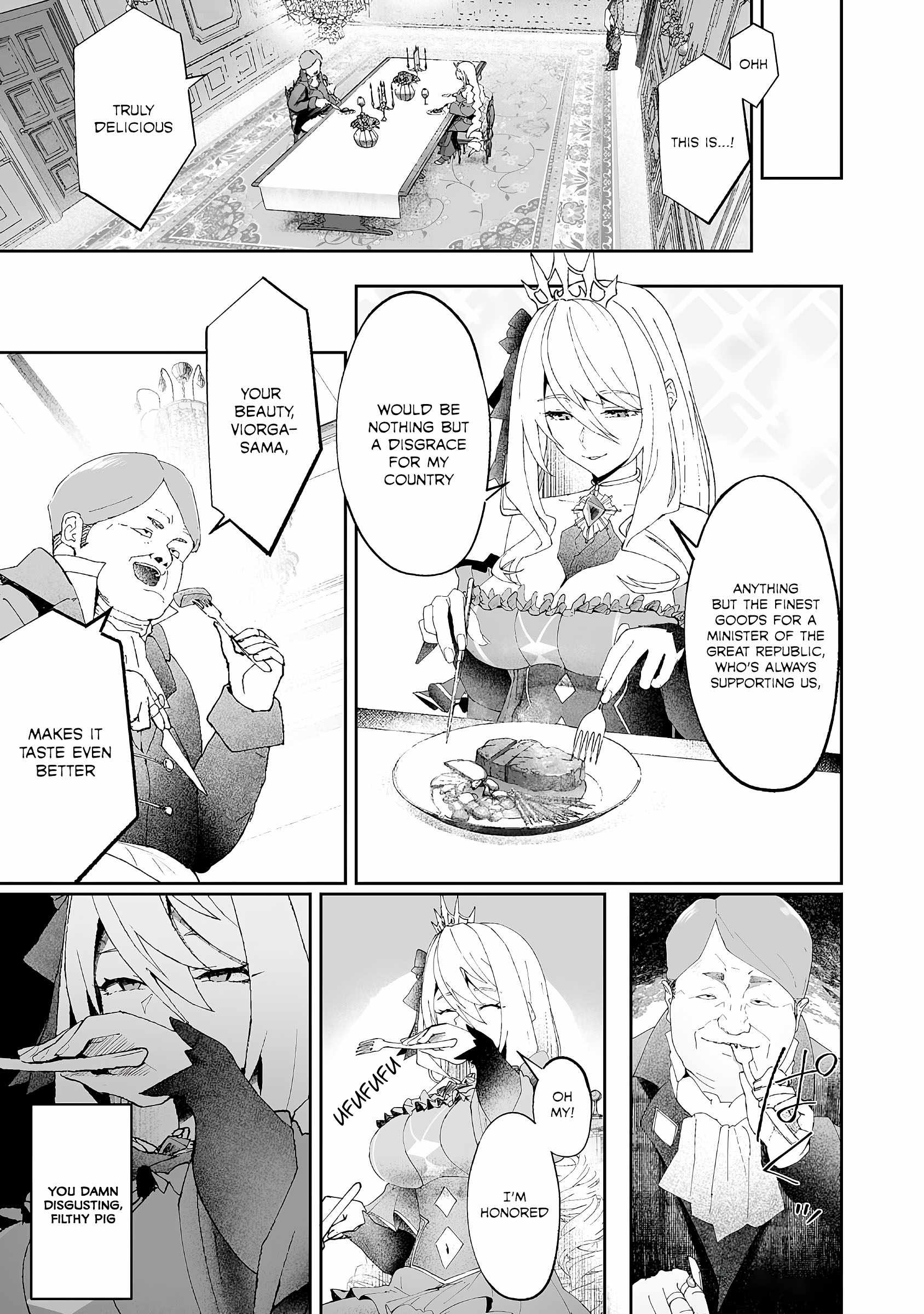 Makutsu no Ou ~Yomei Ikkagetsu no Doutei, Mahou Shoujo Harem o Kizuite Ou e Kunrinsu~ Chapter 5 - Page 21