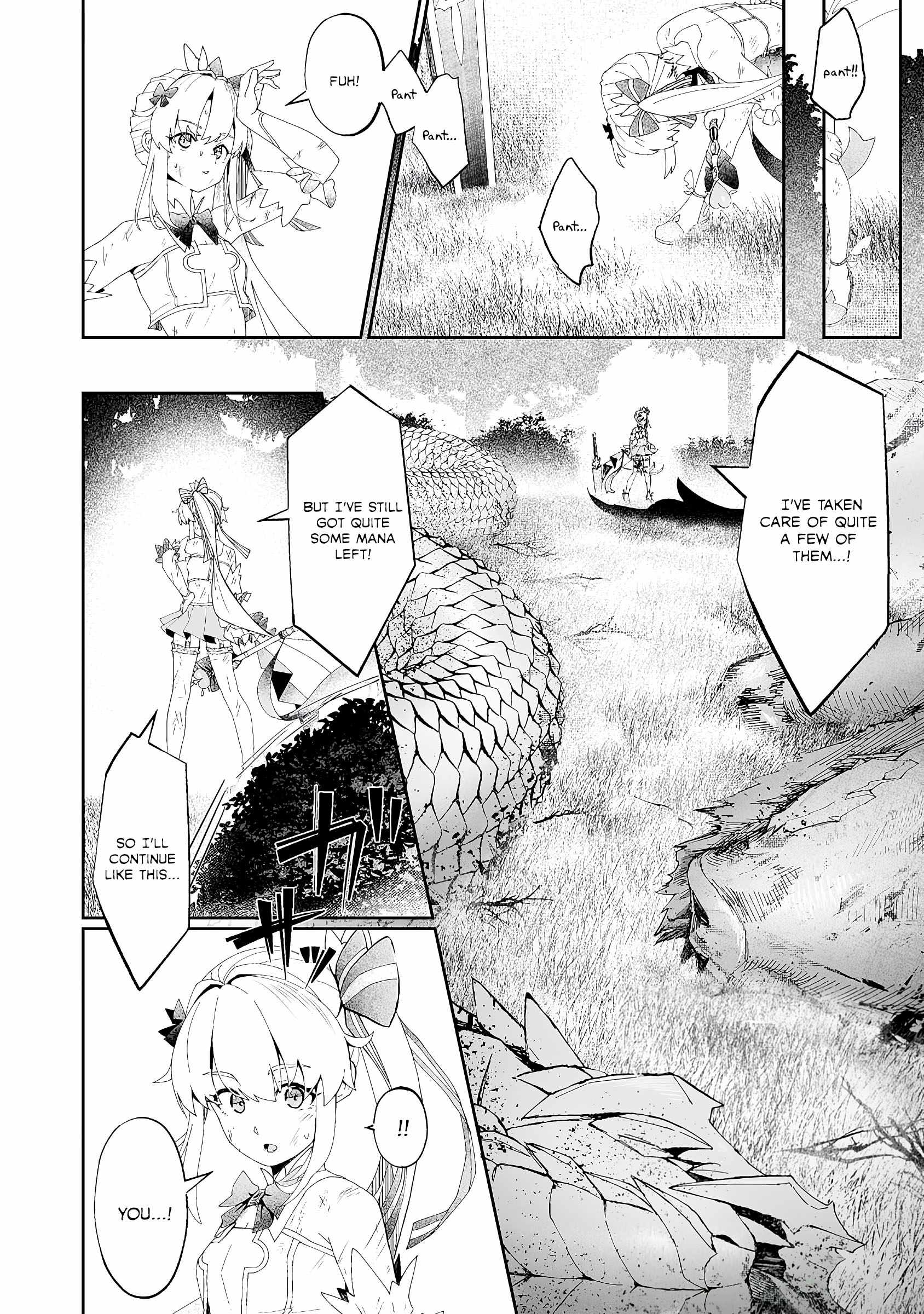 Makutsu no Ou ~Yomei Ikkagetsu no Doutei, Mahou Shoujo Harem o Kizuite Ou e Kunrinsu~ Chapter 5 - Page 10