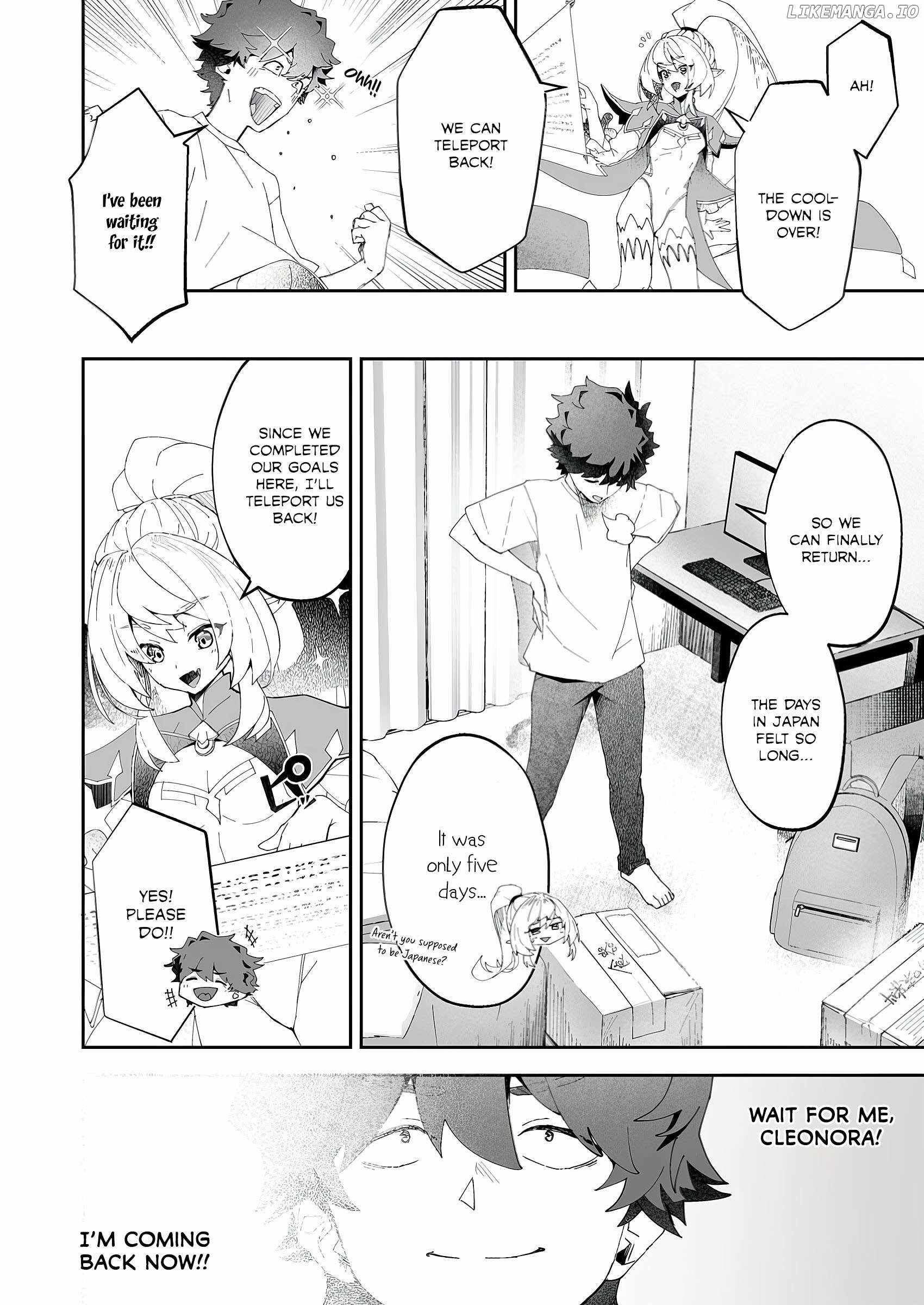 Makutsu no Ou ~Yomei Ikkagetsu no Doutei, Mahou Shoujo Harem o Kizuite Ou e Kunrinsu~ Chapter 6 - Page 22