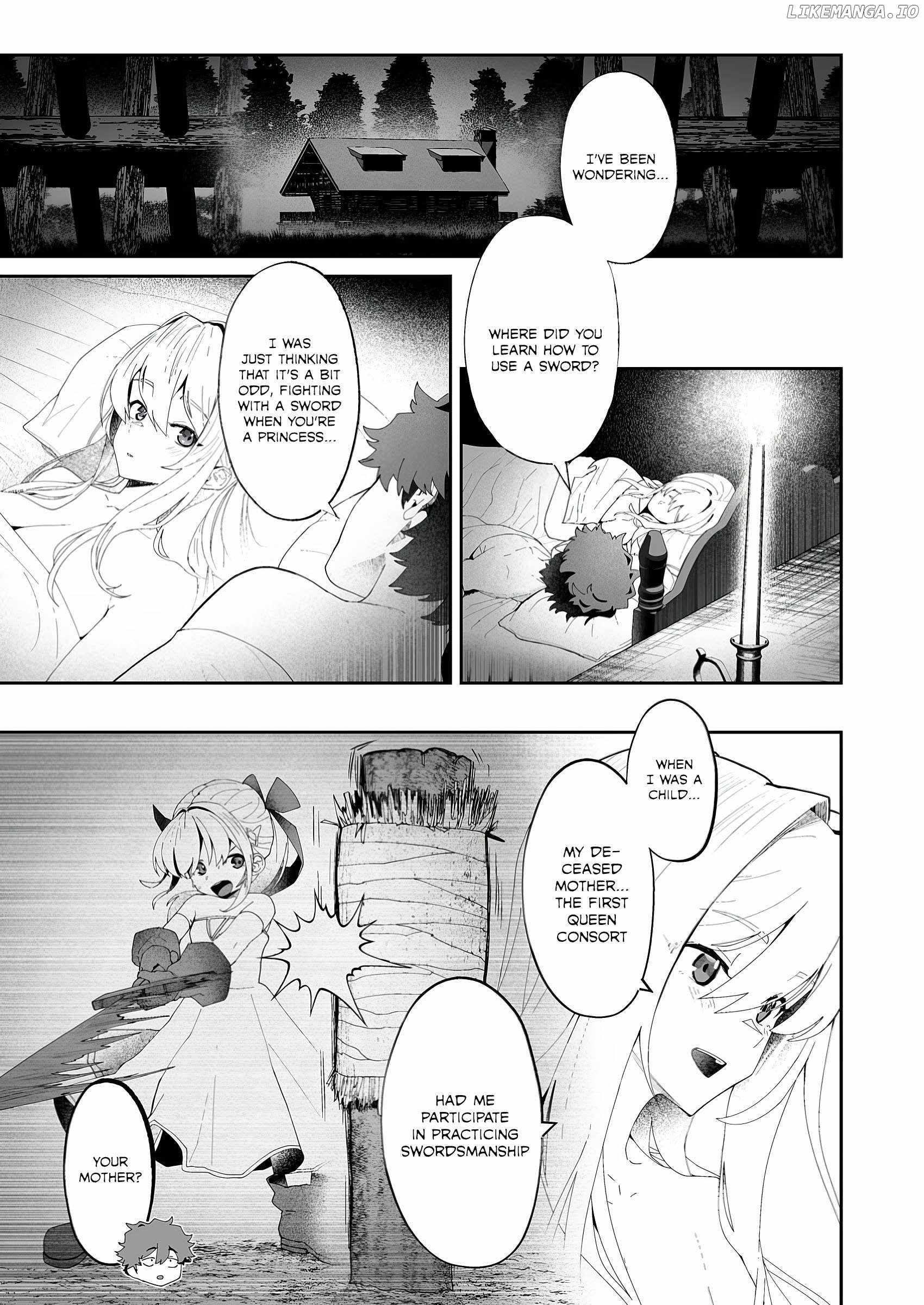 Makutsu no Ou ~Yomei Ikkagetsu no Doutei, Mahou Shoujo Harem o Kizuite Ou e Kunrinsu~ Chapter 6 - Page 5