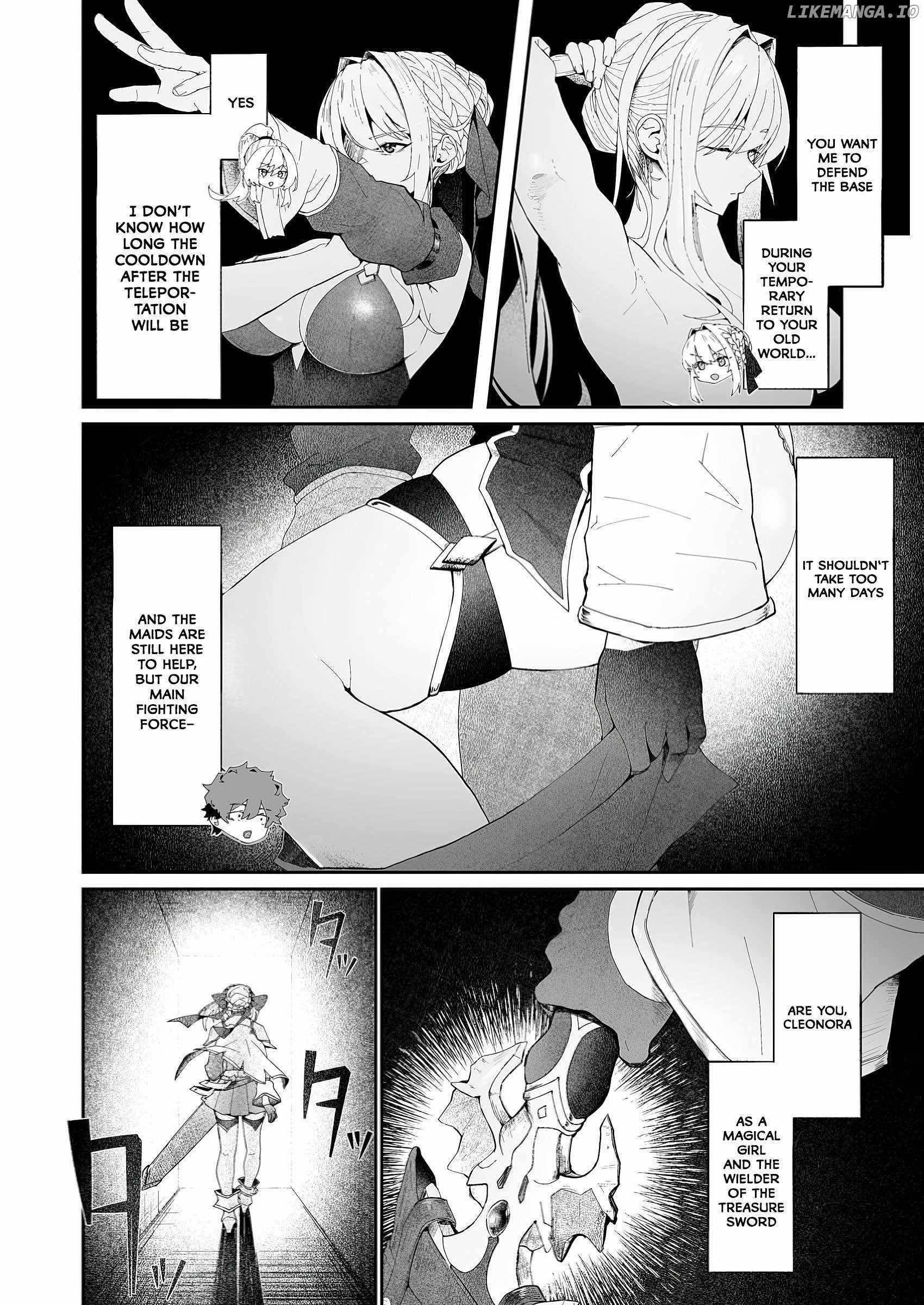 Makutsu no Ou ~Yomei Ikkagetsu no Doutei, Mahou Shoujo Harem o Kizuite Ou e Kunrinsu~ Chapter 6 - Page 8