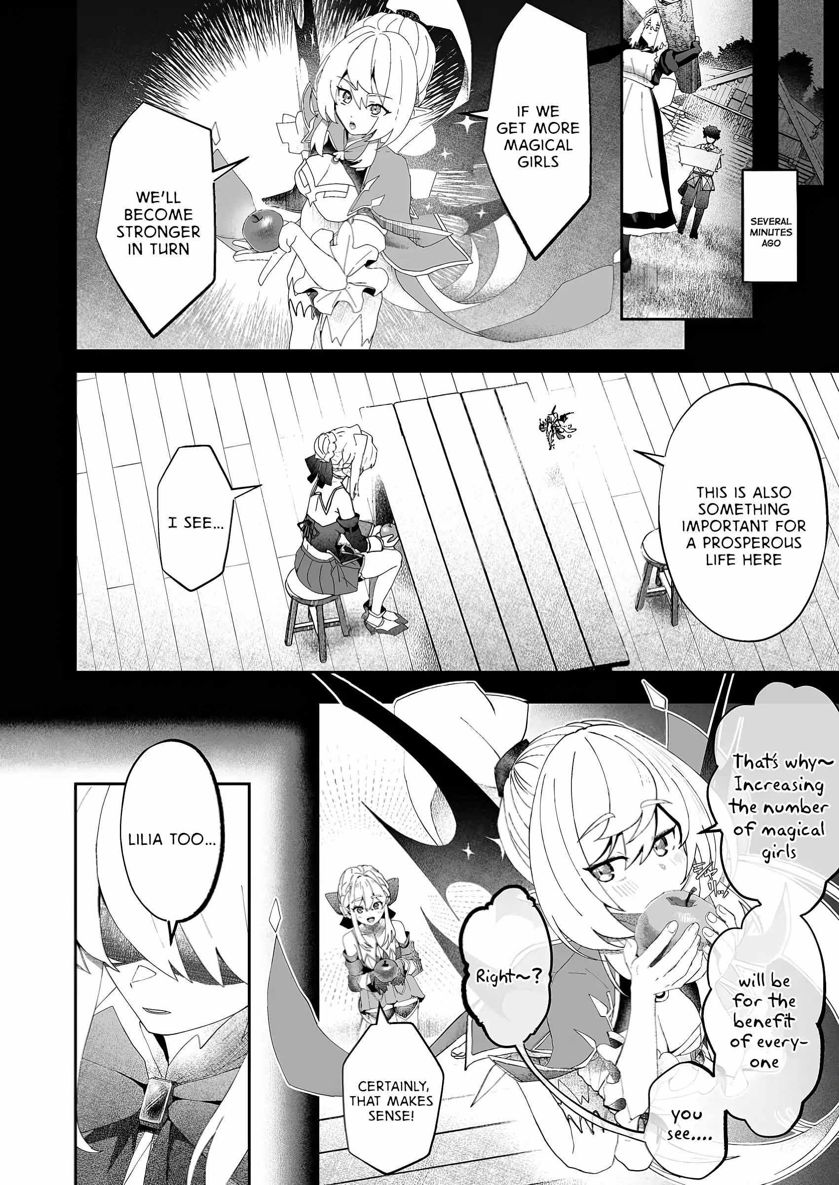 Makutsu no Ou ~Yomei Ikkagetsu no Doutei, Mahou Shoujo Harem o Kizuite Ou e Kunrinsu~ Chapter 7 - Page 20