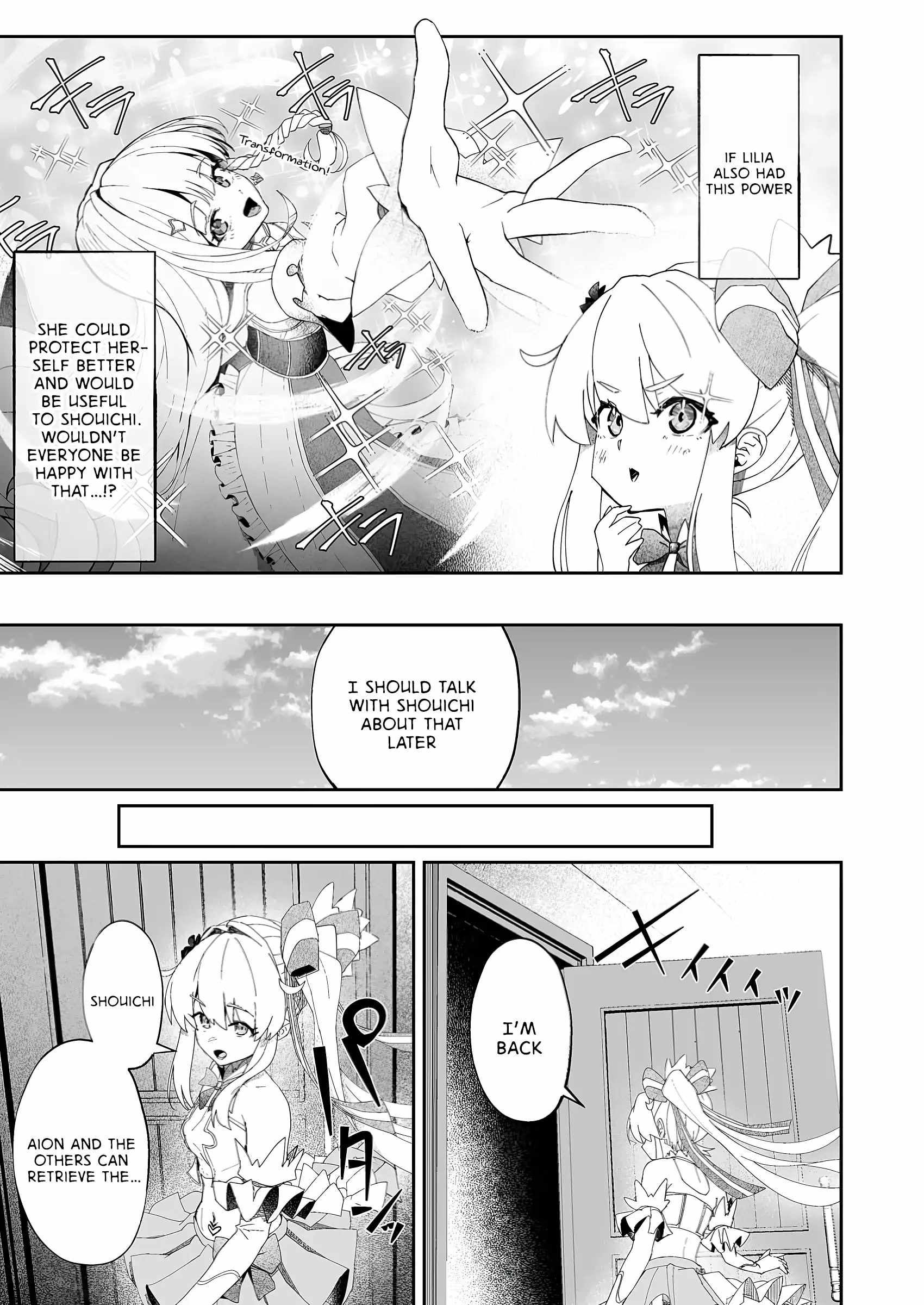 Makutsu no Ou ~Yomei Ikkagetsu no Doutei, Mahou Shoujo Harem o Kizuite Ou e Kunrinsu~ Chapter 7 - Page 21