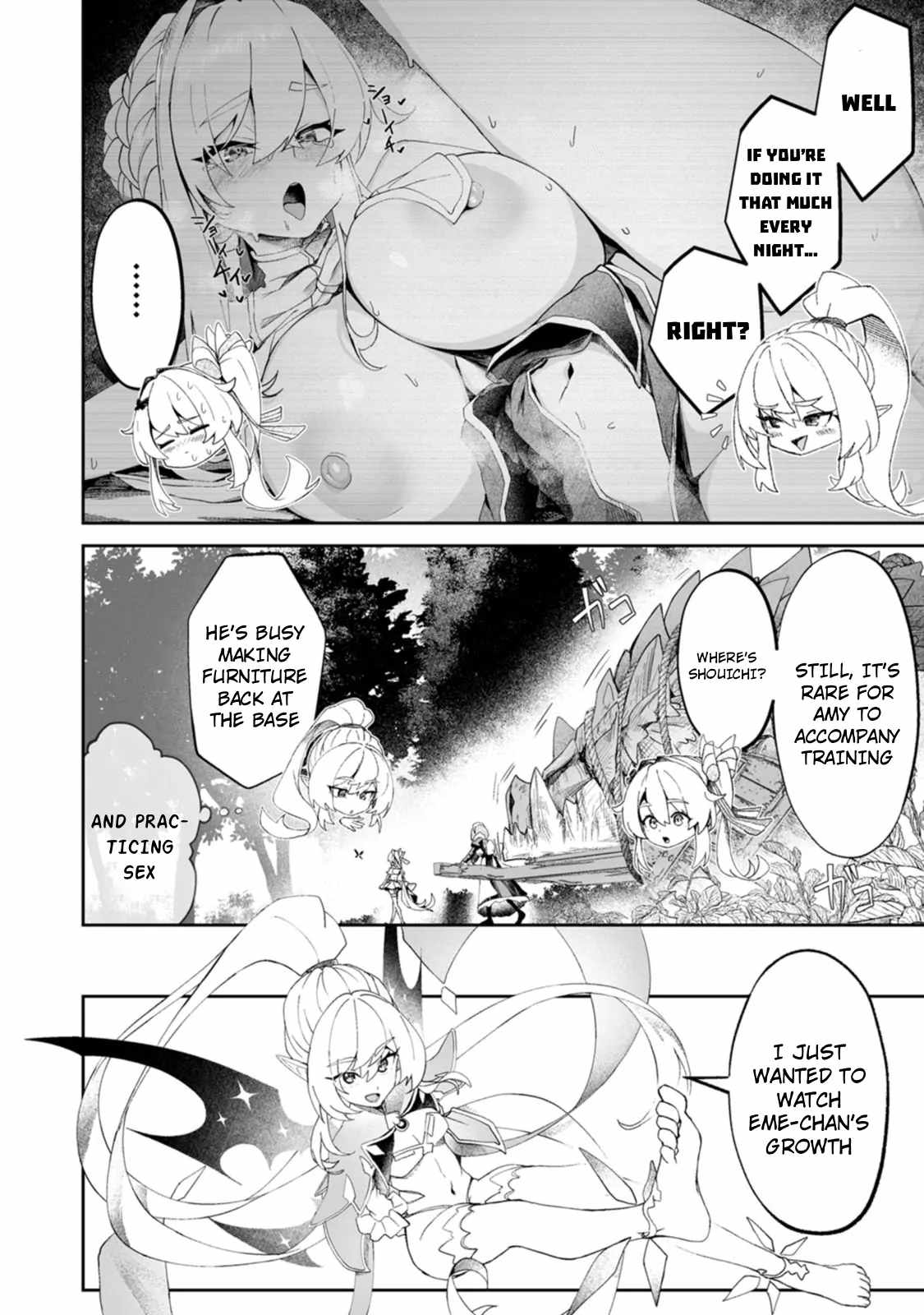 Makutsu no Ou ~Yomei Ikkagetsu no Doutei, Mahou Shoujo Harem o Kizuite Ou e Kunrinsu~ Chapter 8.1 - Page 2