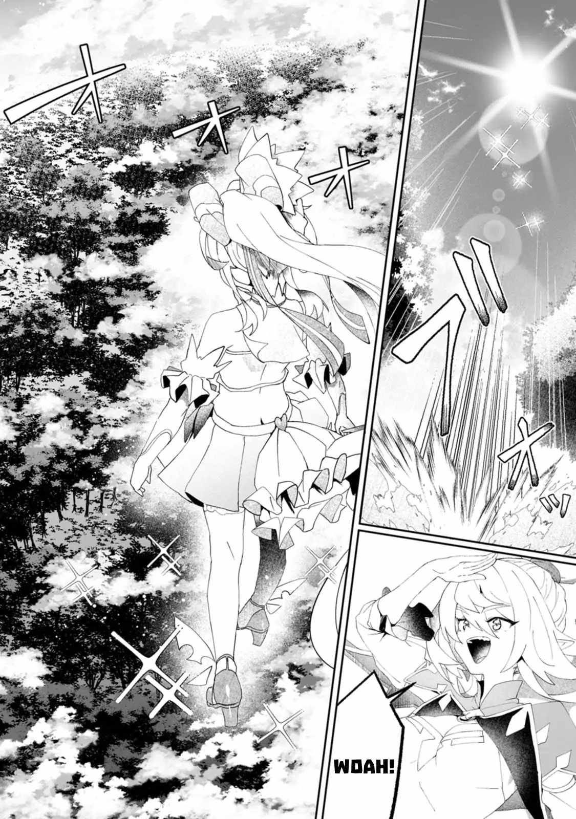 Makutsu no Ou ~Yomei Ikkagetsu no Doutei, Mahou Shoujo Harem o Kizuite Ou e Kunrinsu~ Chapter 8.1 - Page 4