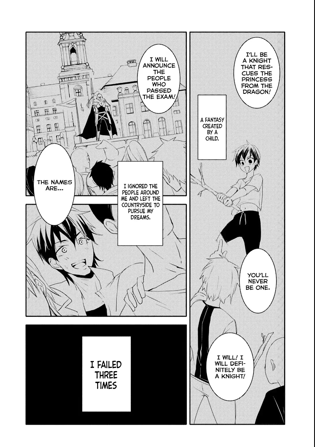 Mannen D-rank No Chuunen Boukensha, Yotta Ikioi De Densetsu No Ken Wo Hikkonuku Chapter 1 - Page 12