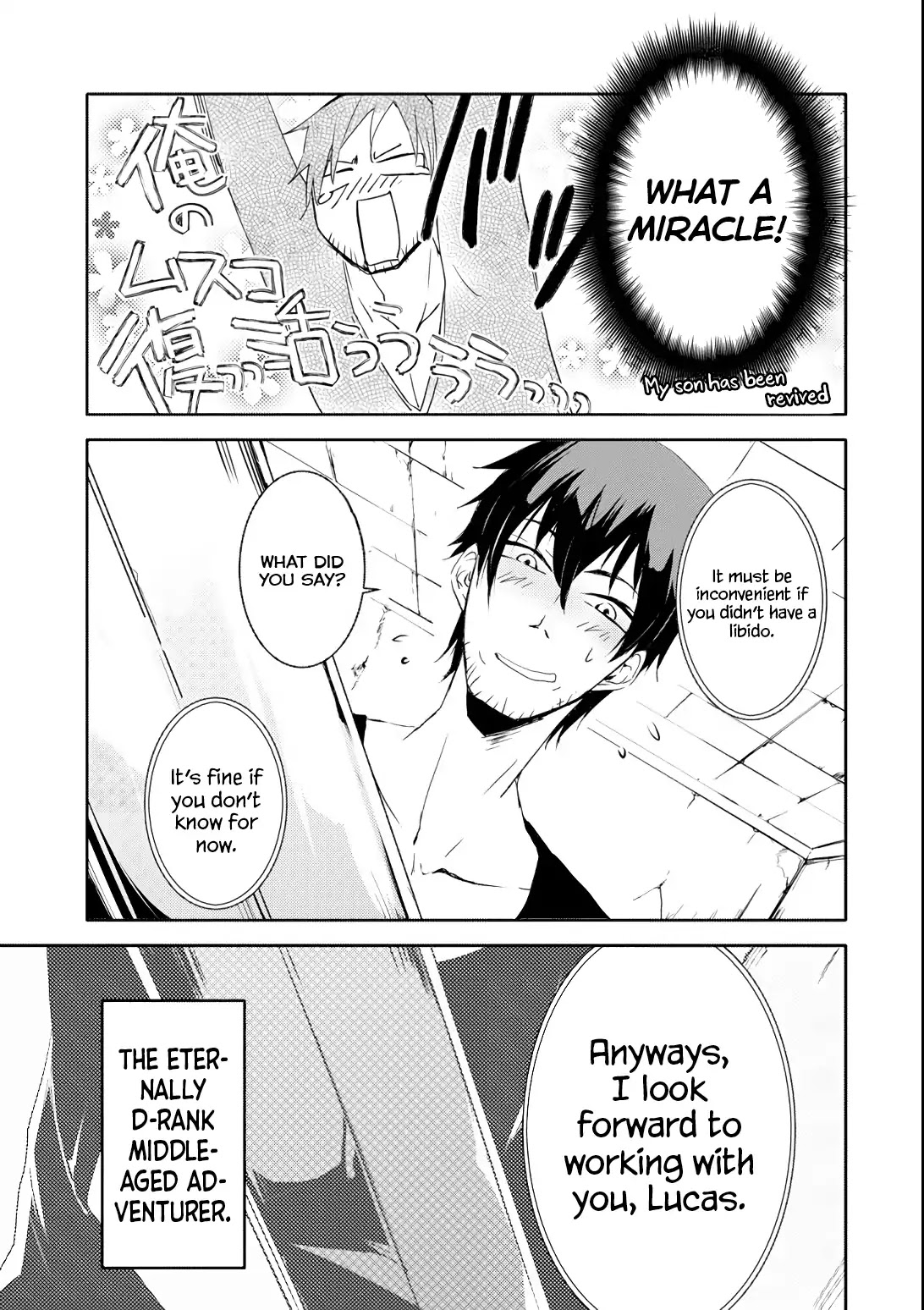 Mannen D-rank No Chuunen Boukensha, Yotta Ikioi De Densetsu No Ken Wo Hikkonuku Chapter 1 - Page 24