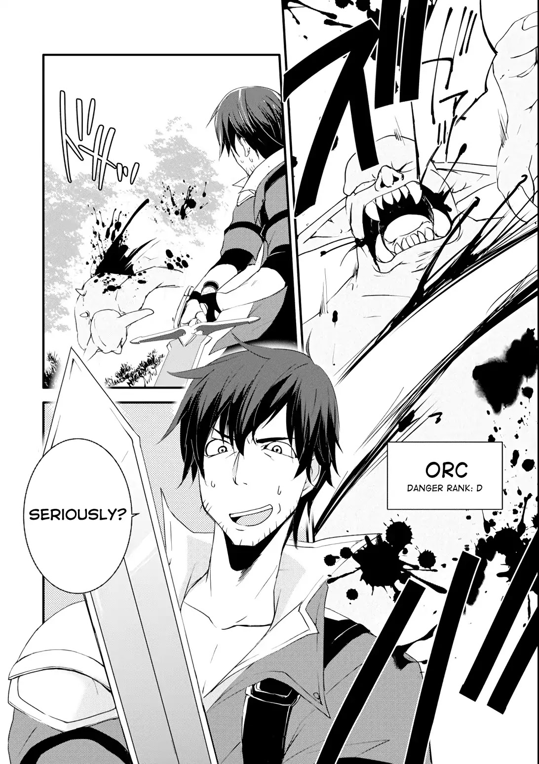 Mannen D-rank No Chuunen Boukensha, Yotta Ikioi De Densetsu No Ken Wo Hikkonuku Chapter 2 - Page 2