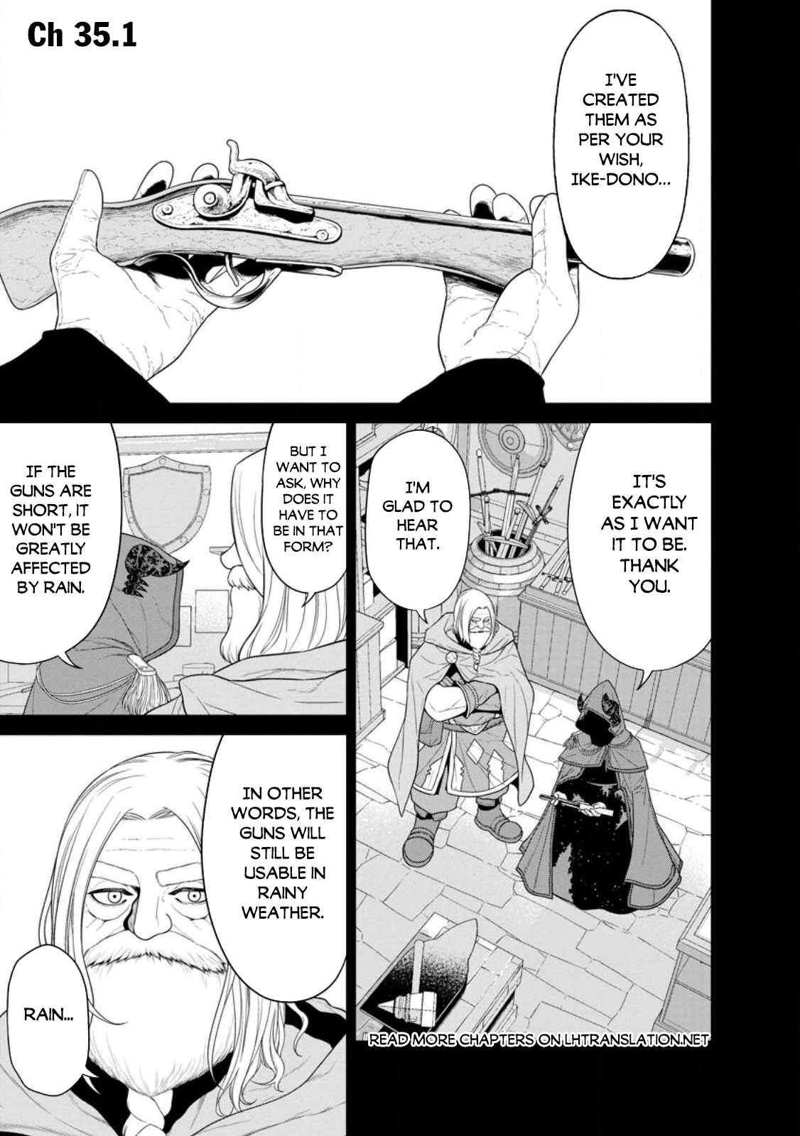Maou Gun Saikyou no Majutsushi wa Ningen datta Chapter 35 - Page 1