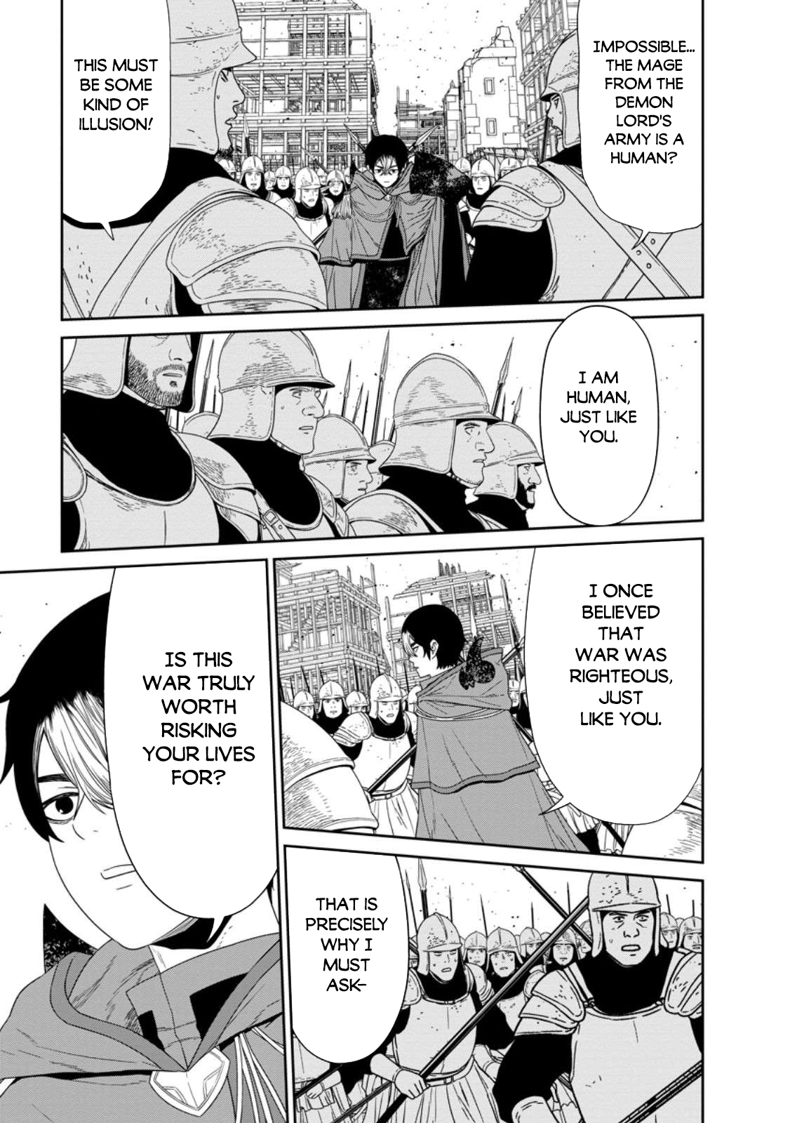 Maou Gun Saikyou no Majutsushi wa Ningen datta Chapter 52 - Page 13