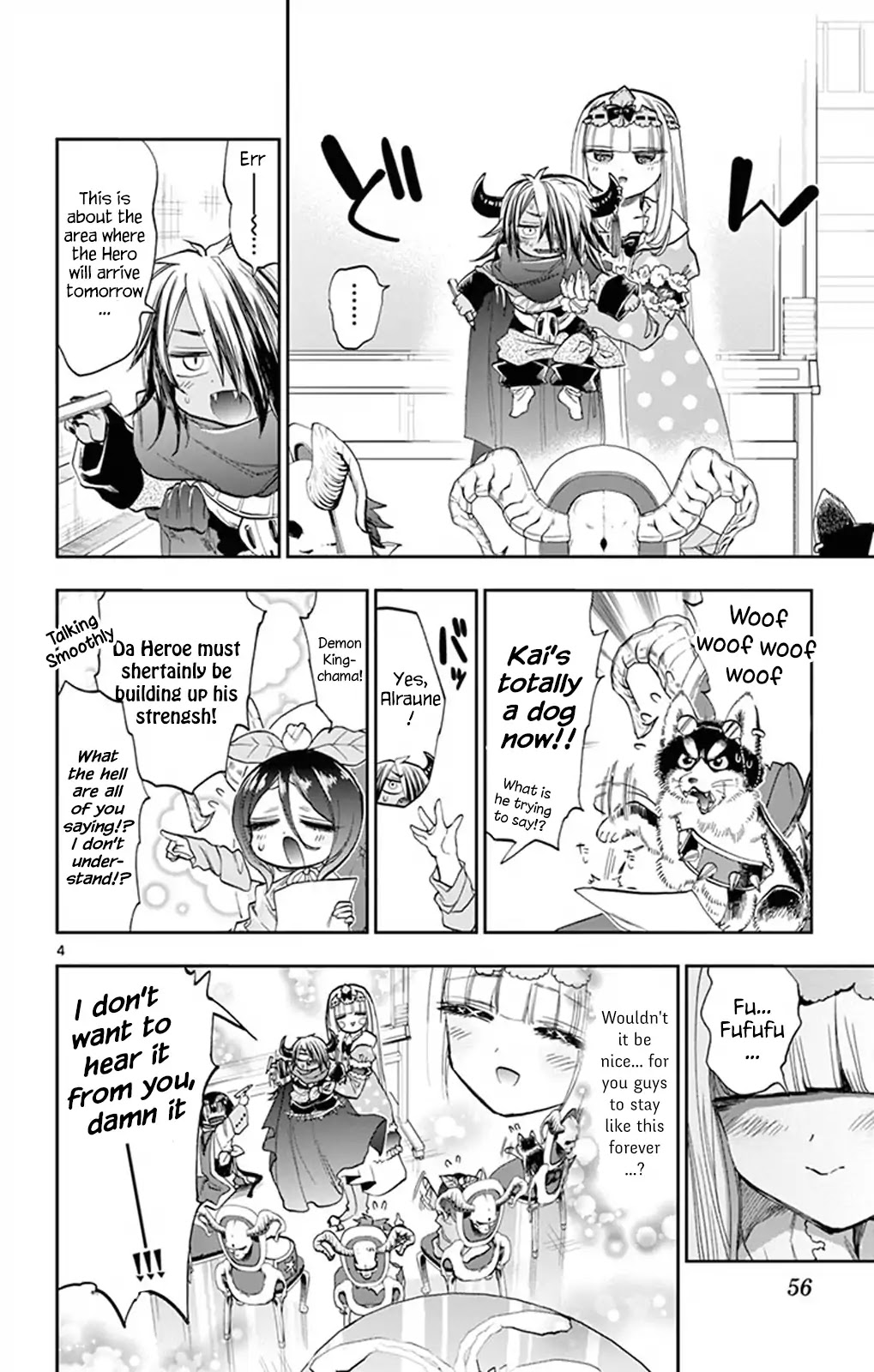 Maou-jou de Oyasumi Chapter 109 - Page 4