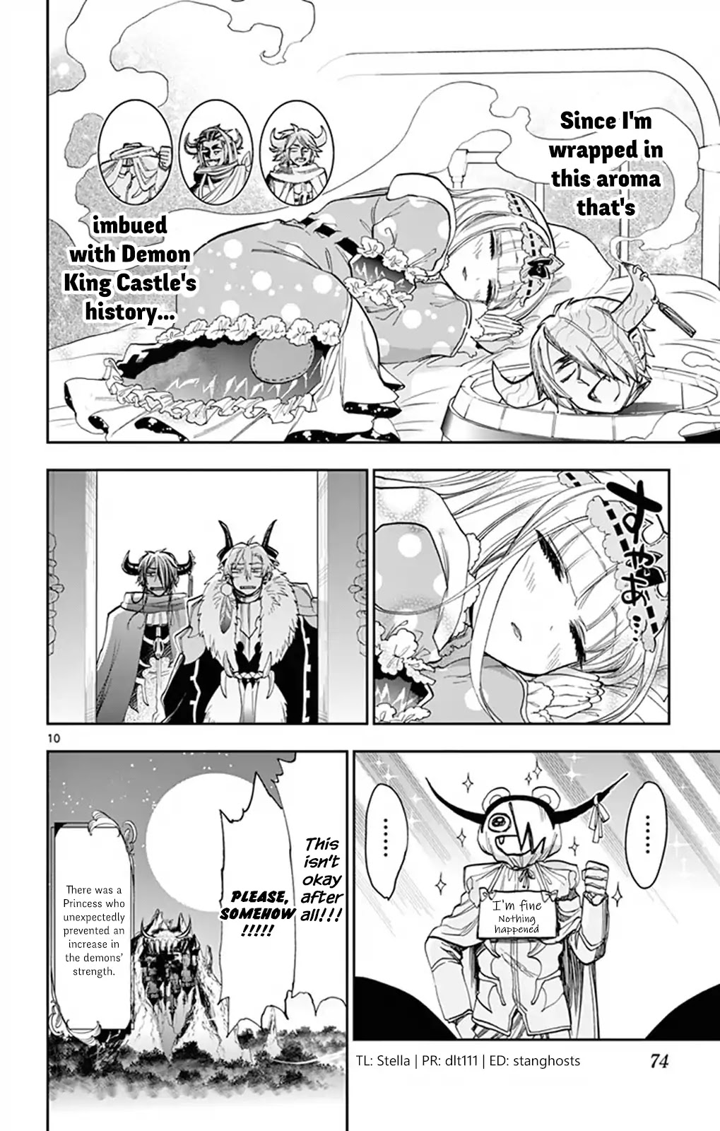 Maou-jou de Oyasumi Chapter 110 - Page 10