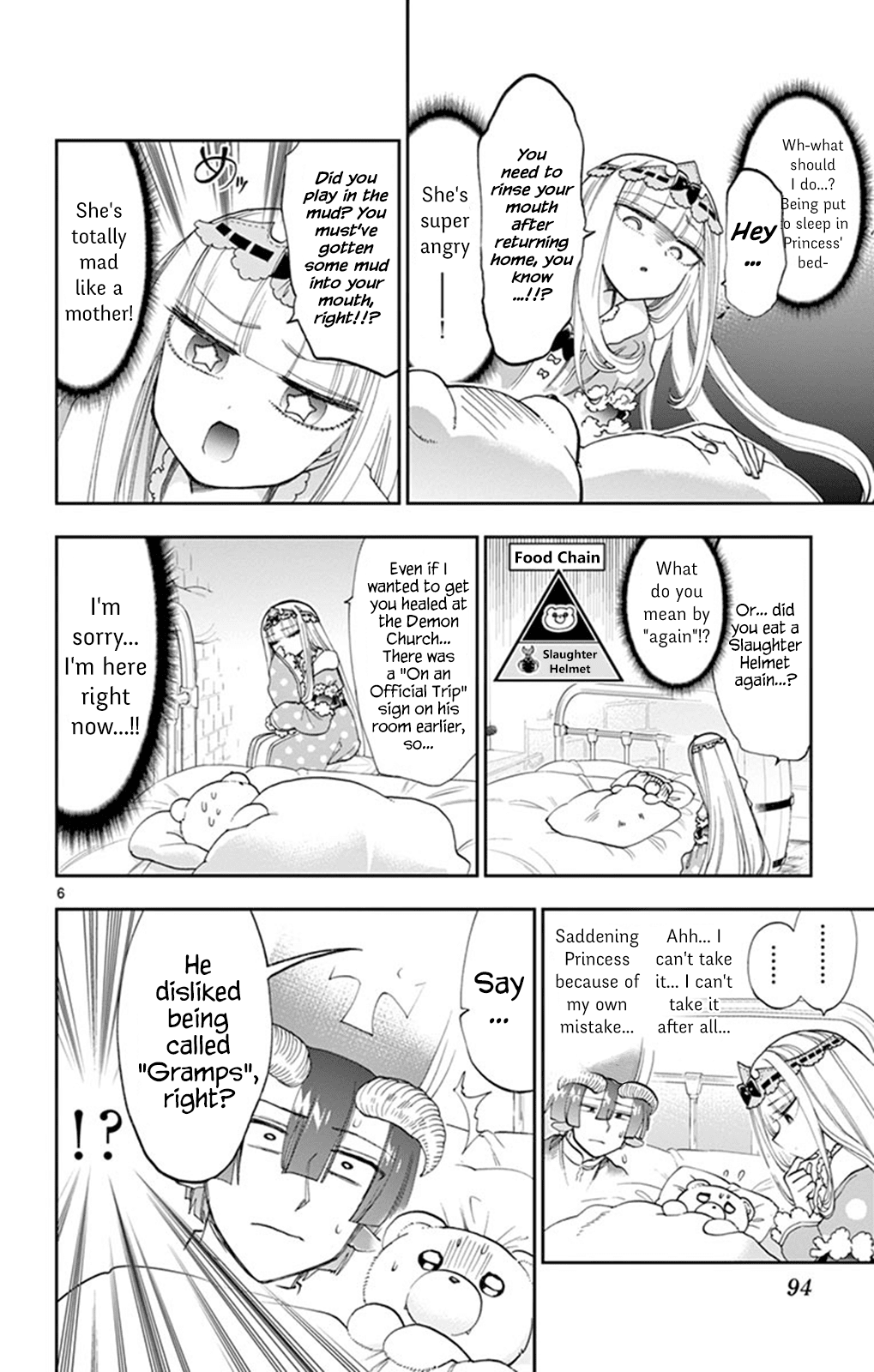 Maou-jou de Oyasumi Chapter 112 - Page 6