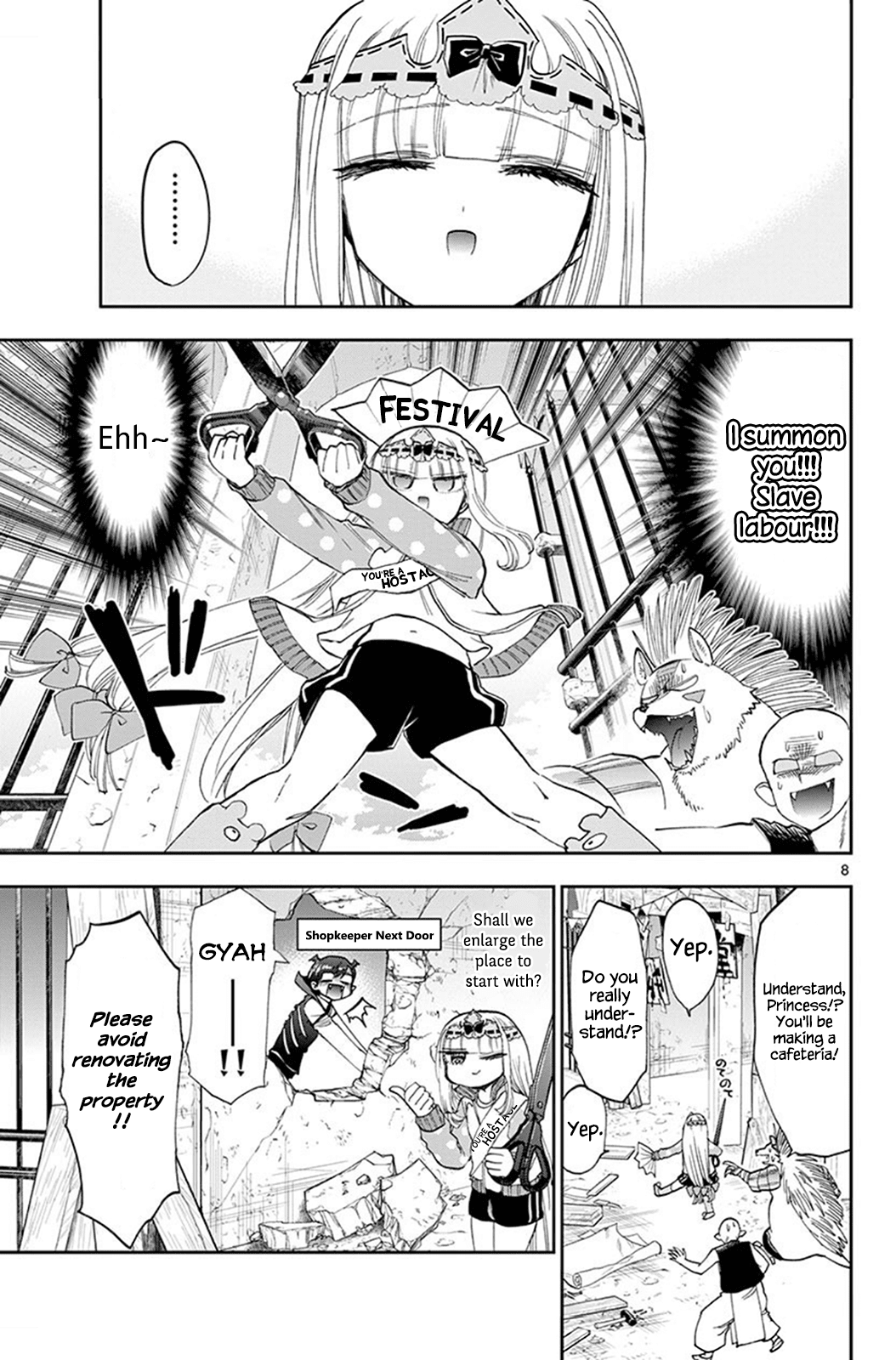 Maou-jou de Oyasumi Chapter 113 - Page 8