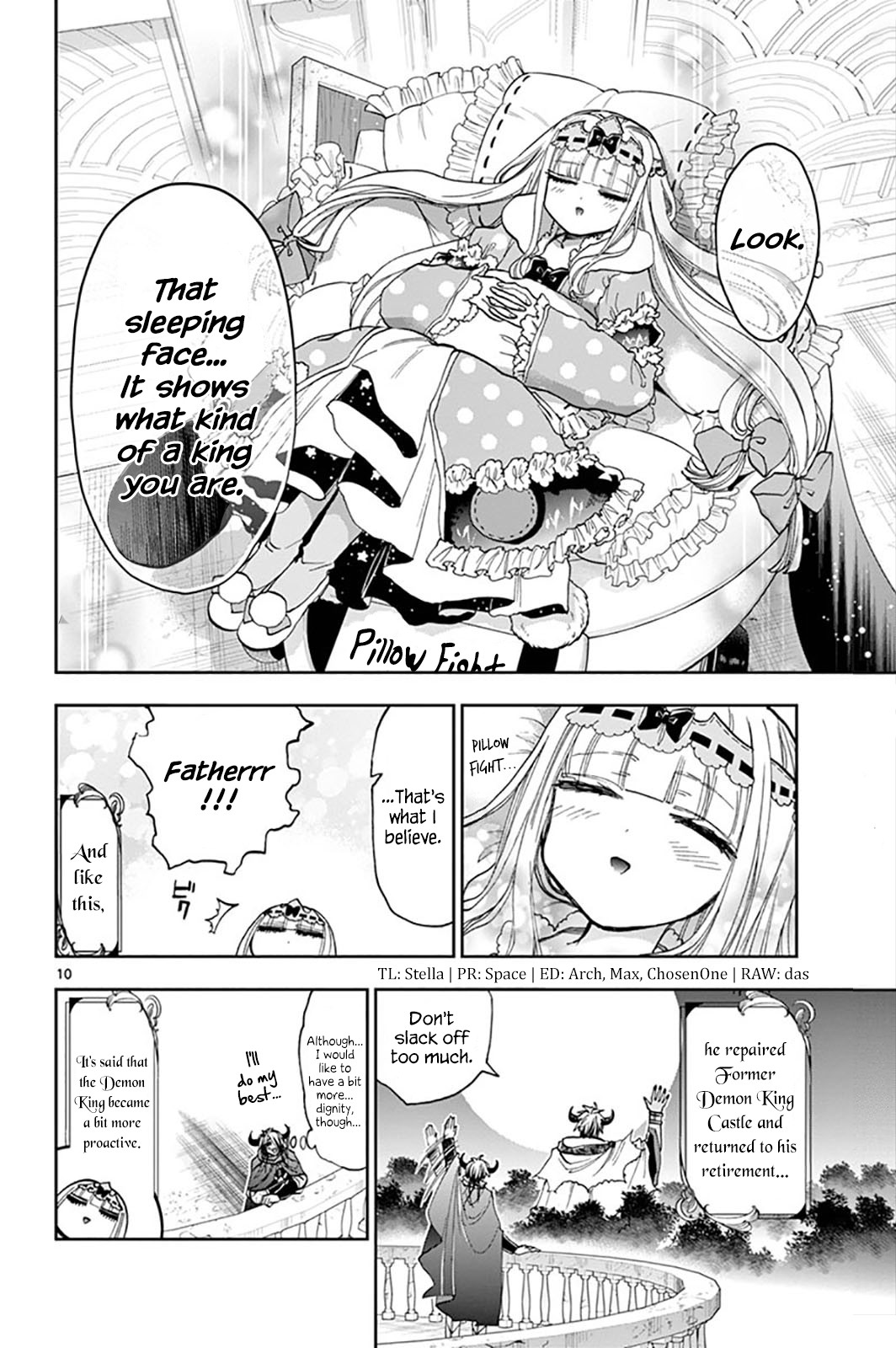 Maou-jou de Oyasumi Chapter 129 - Page 10